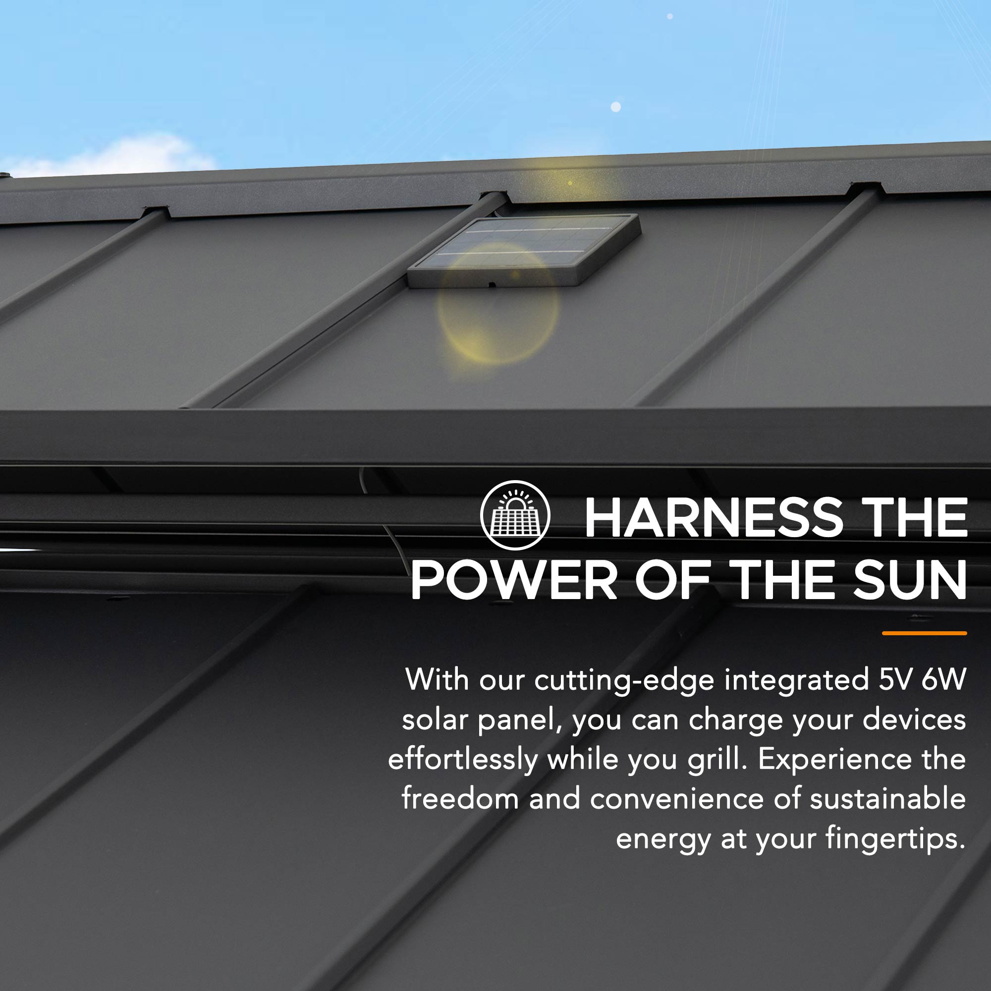 Sunjoy A104004211 Wood-Resin-Gazebos - View #6