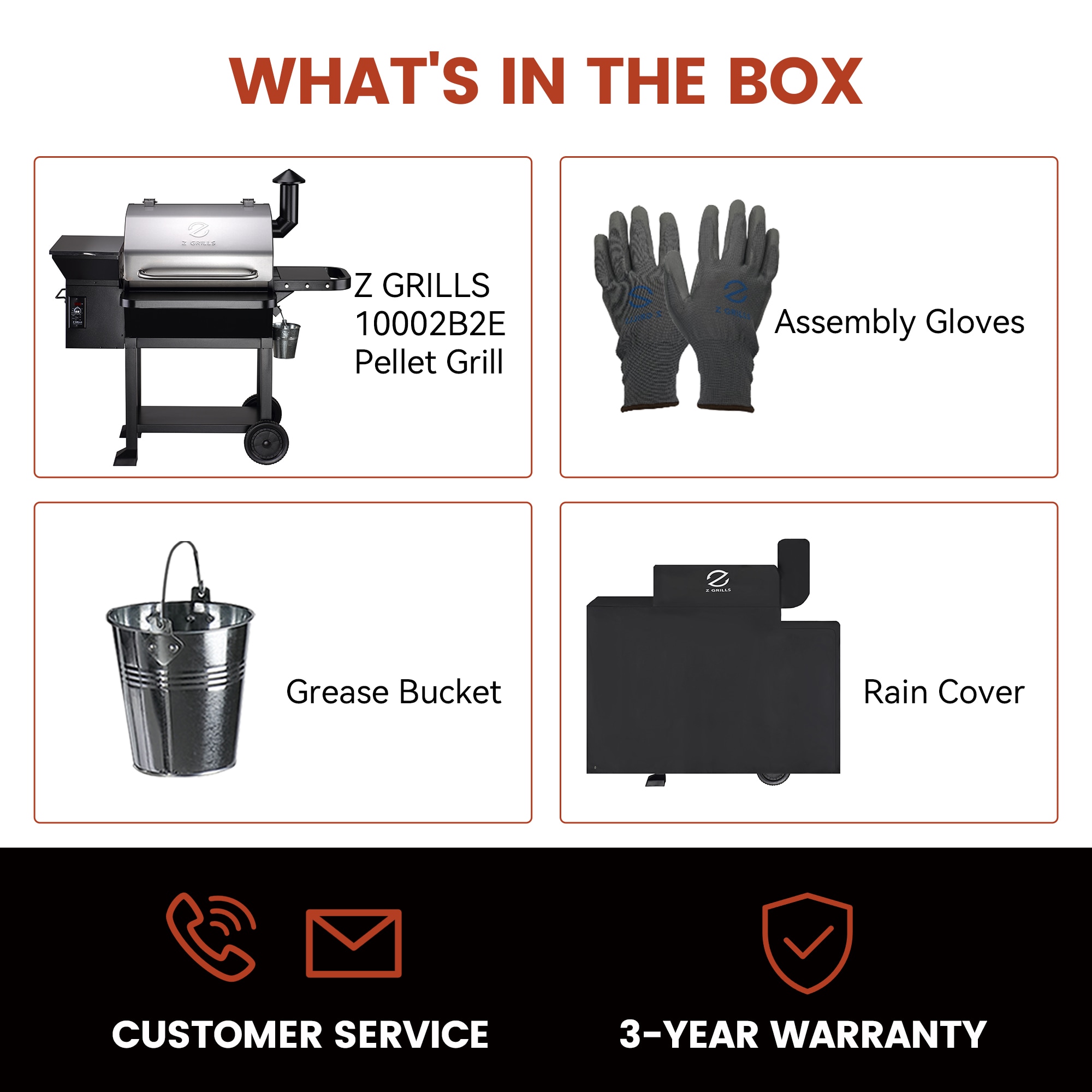 Z GRILLS ZPG-10002B2E Pellet-Grills - View #11