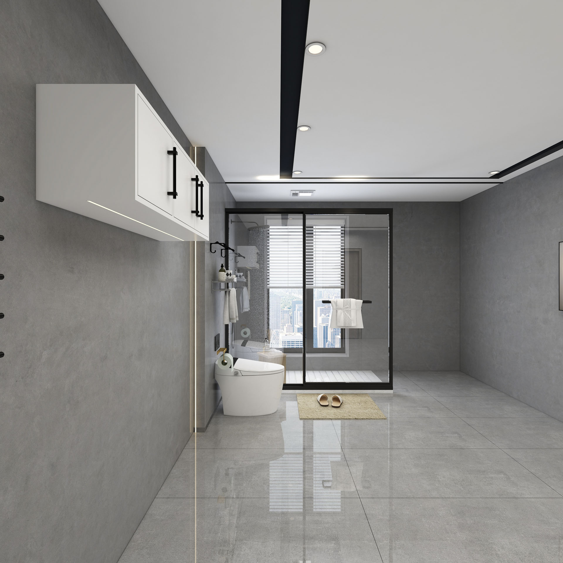 BV Better Vanity VICTORIA42LTC-GW Bathroom-Wall-Cabinets - View #5