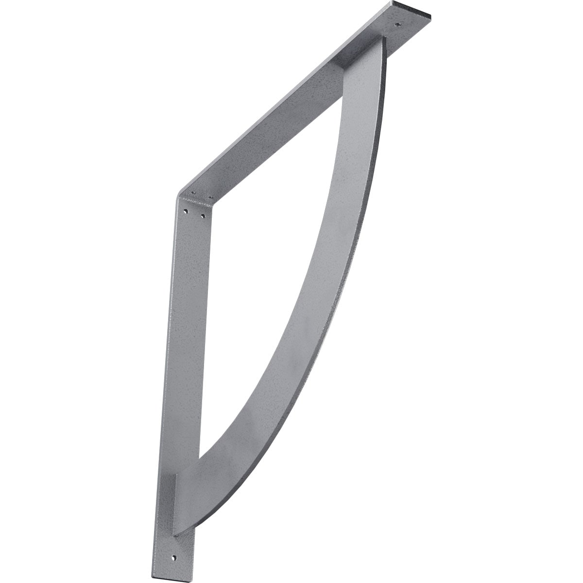 Ekena Millwork BKTM02X20X20BUHLB Bulwark 20-in x 2-in x 20-in Blue Steel Countertop support bracket