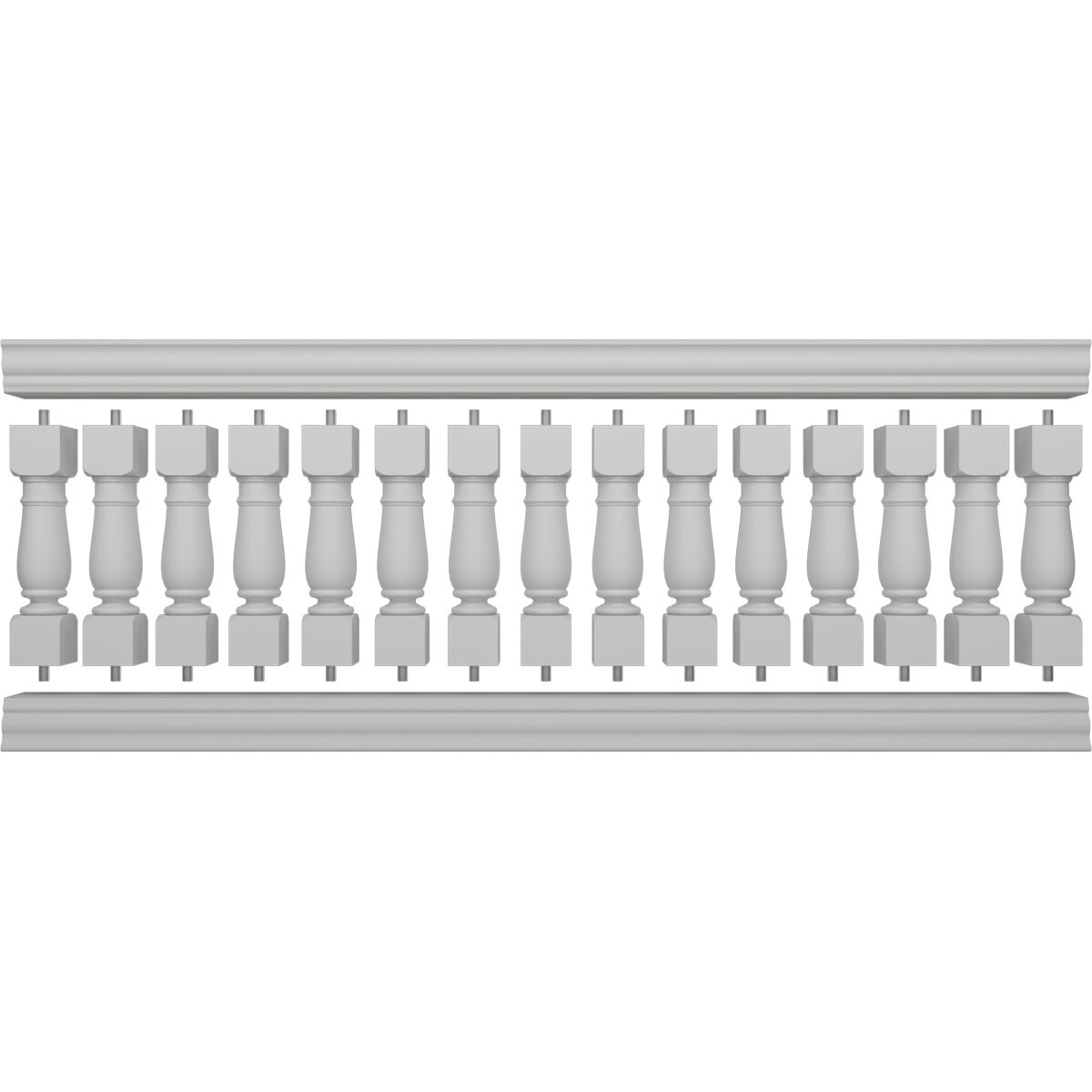 Ekena Millwork BALK38X108OXN railings - View #5