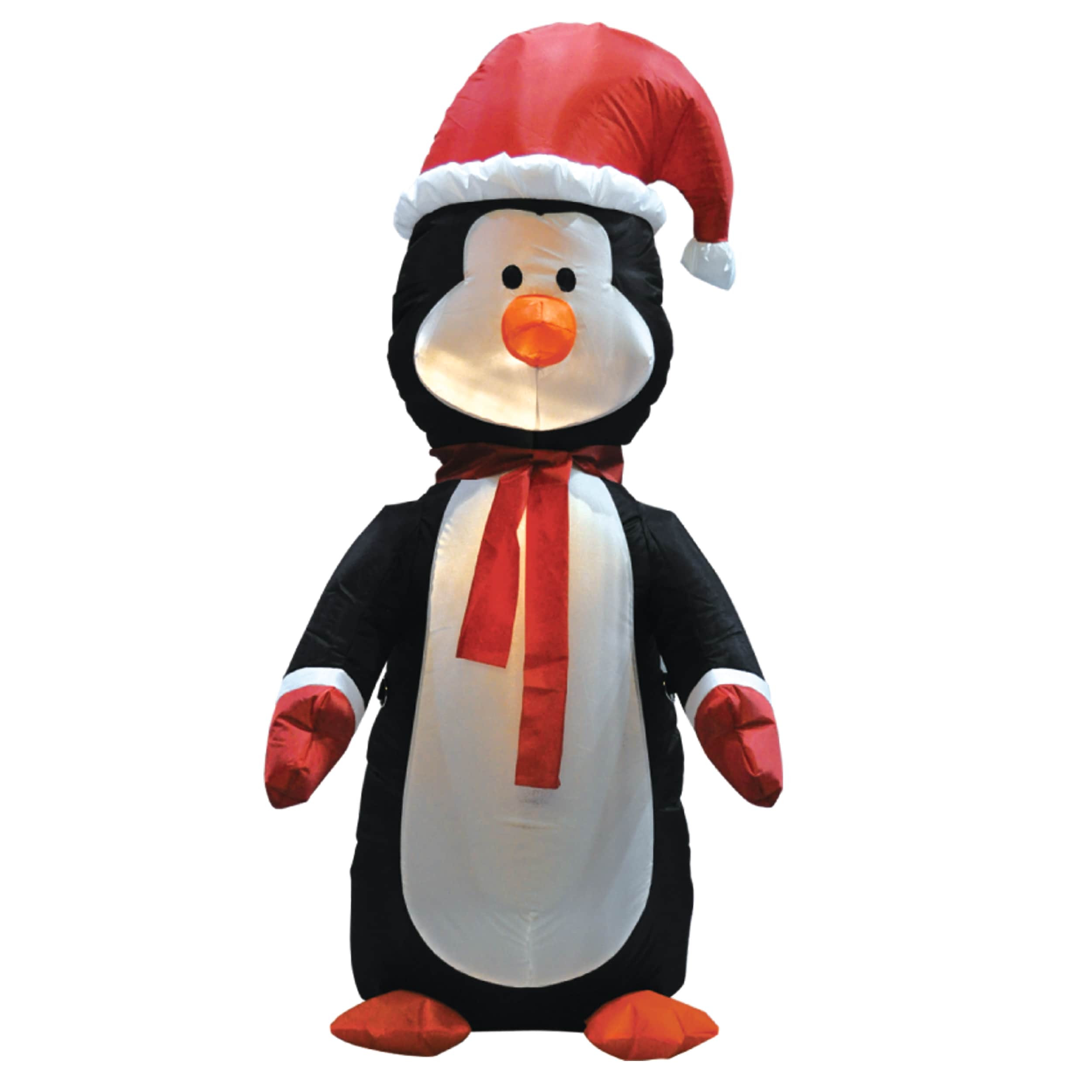 Brite Star 49-103-00 4-Feet Lighted Penguin Christmas Inflatable