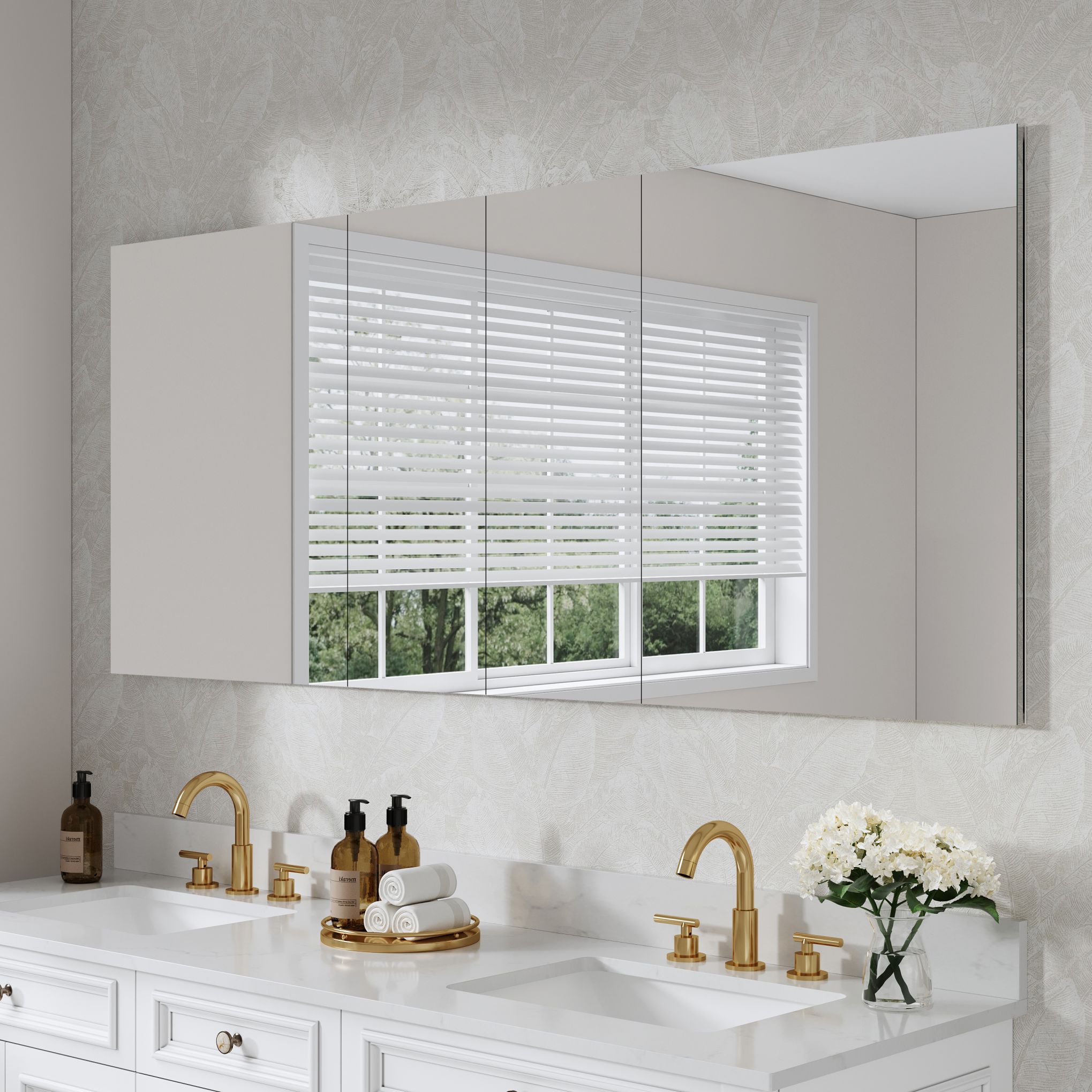WELLFOR ROSA24121224LRLR Bathroom-Medicine-Cabinets - View #10