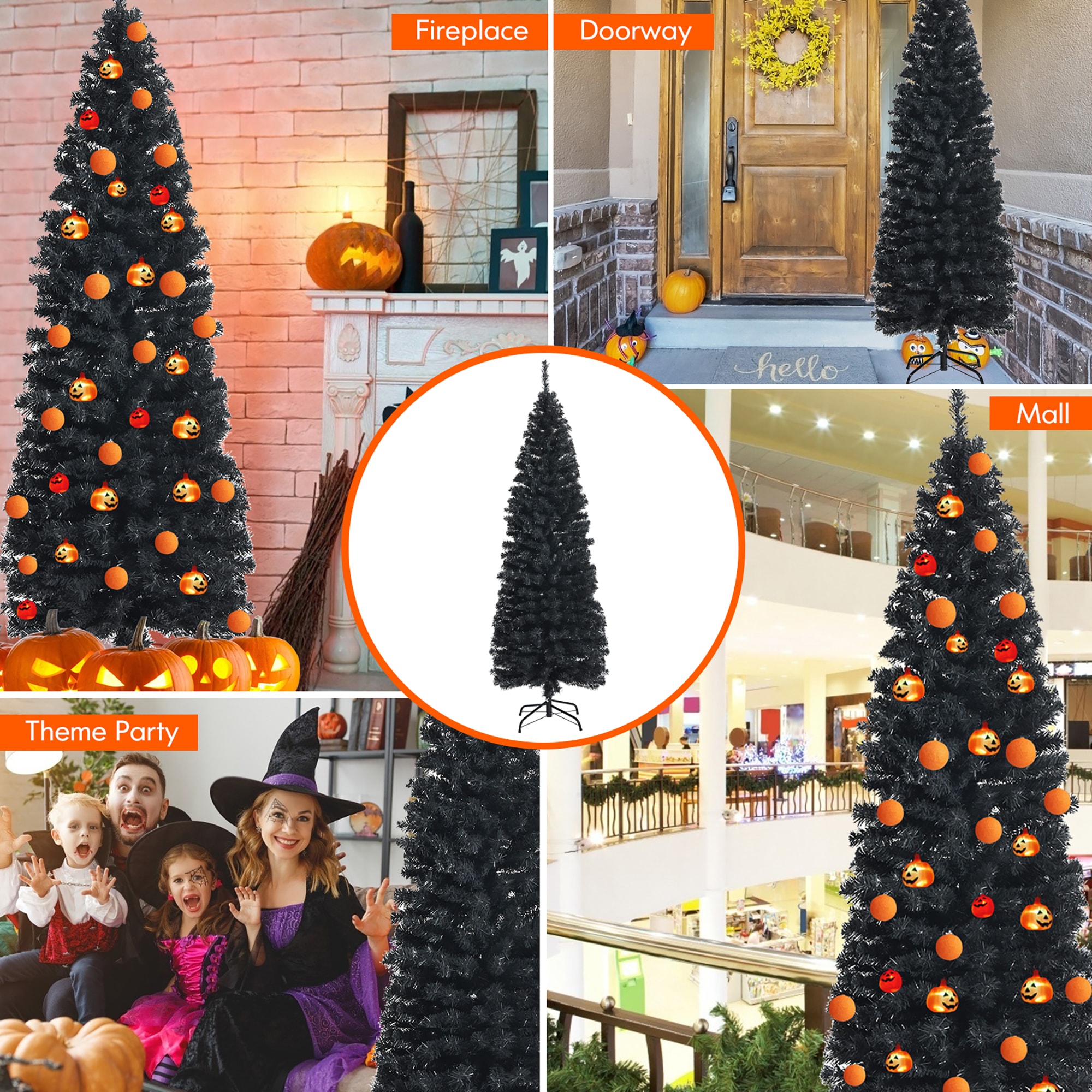Costway CM22106BK Table-Halloween-Decor - View #4