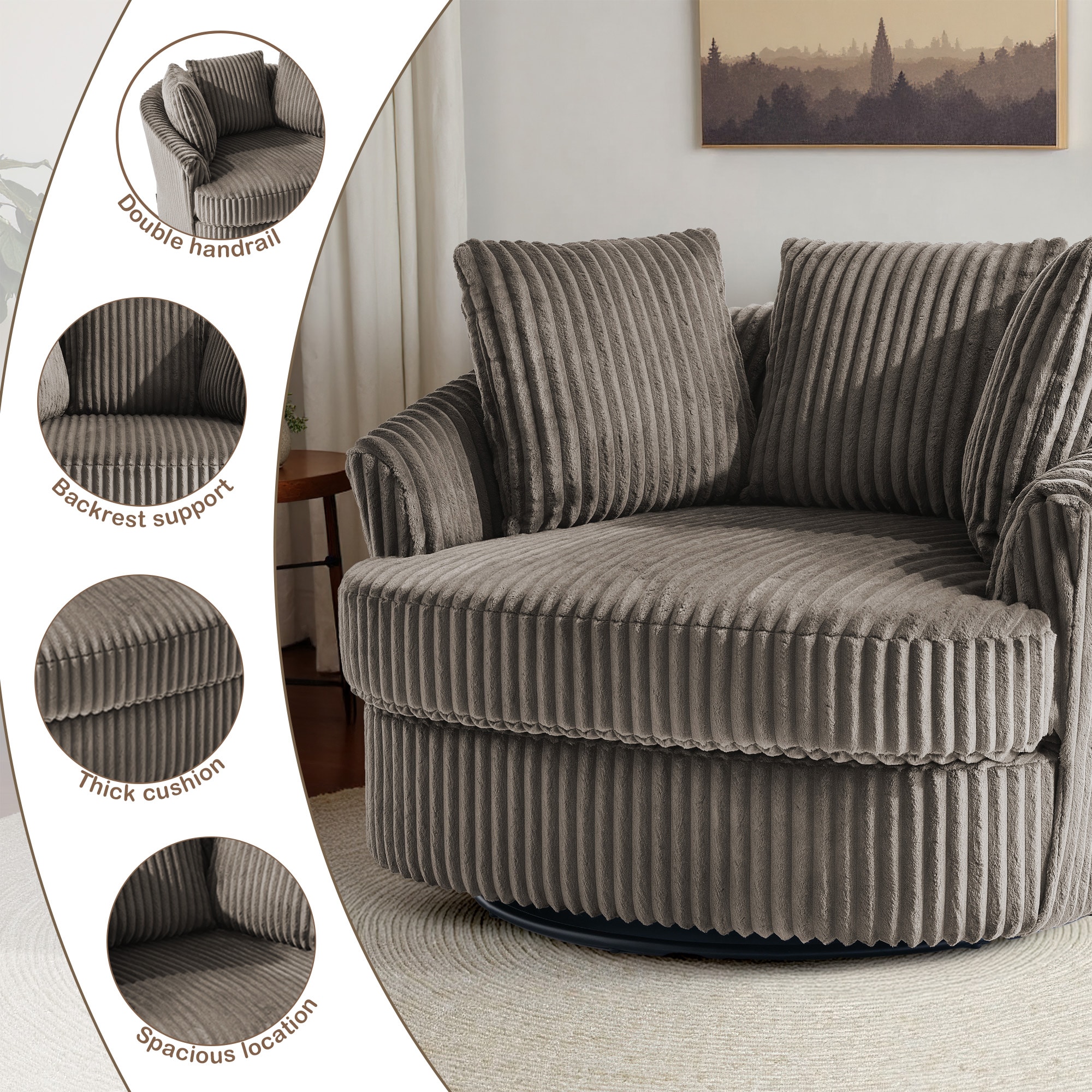 Dreamsidea LS-CH0054-RH DCAMEL chairs - View #6