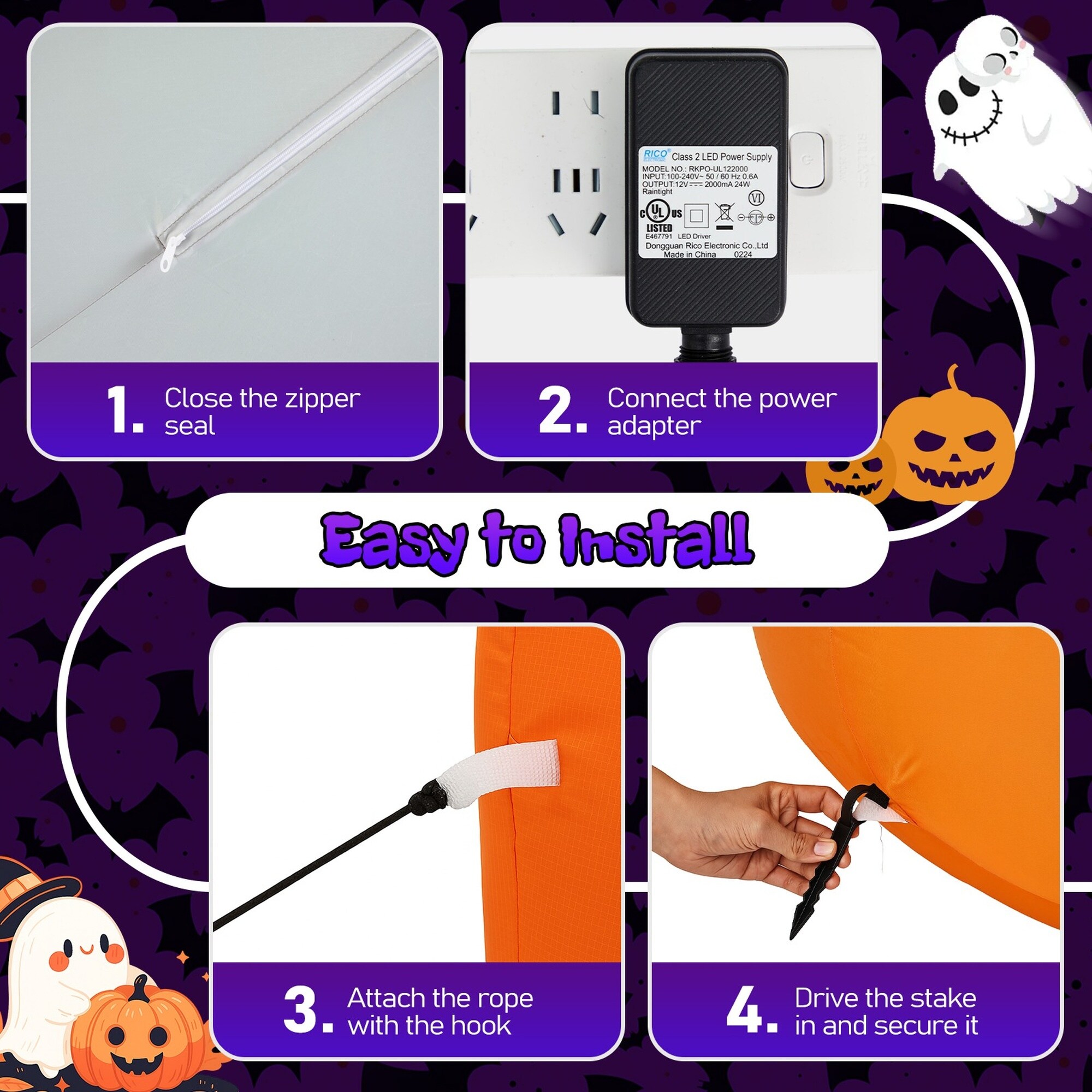 Wudkey L4-IN8H3P Table-Halloween-Decor - View #5