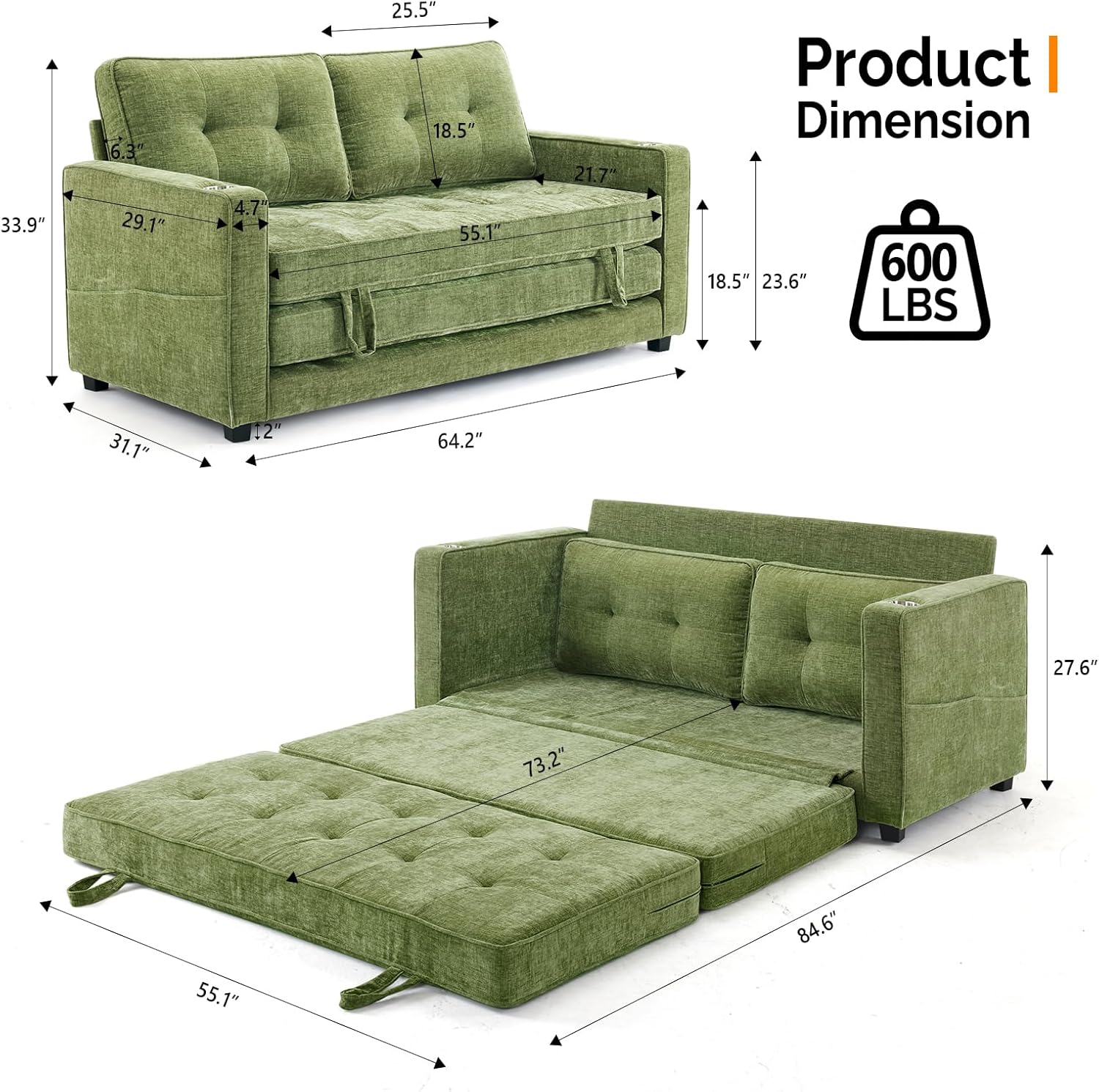 Outopee LO1G52004330+31 futons - View #5