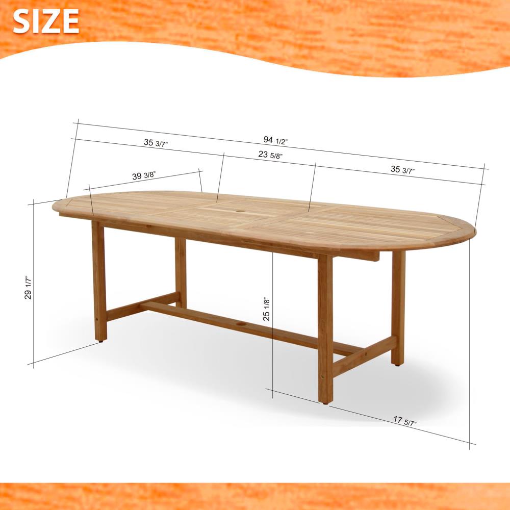 Amazonia DIAOVL8CANNWHTL Patio-Dining-Sets - View #5