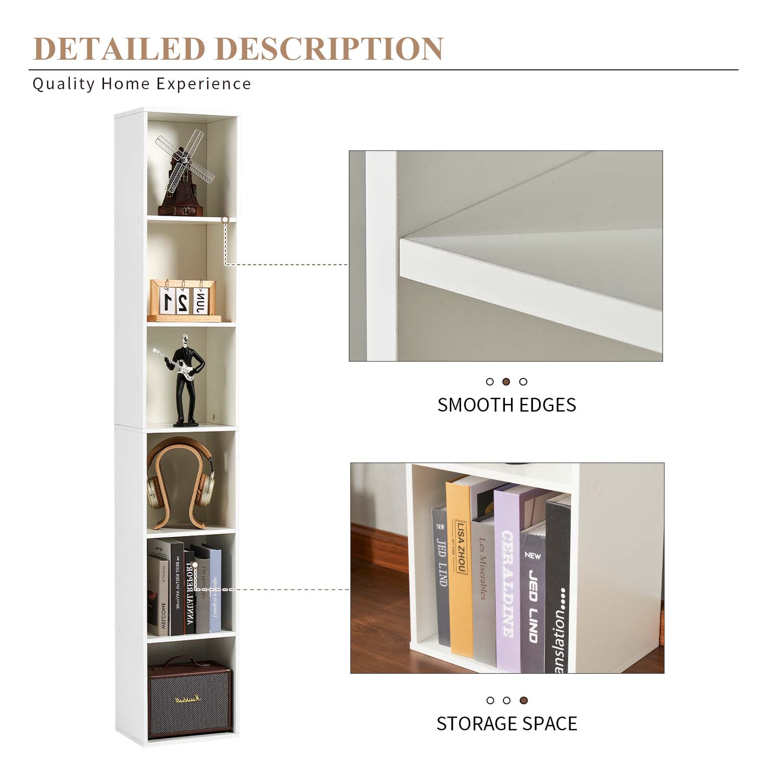 AOXUN H14036BK bookcases - View #4