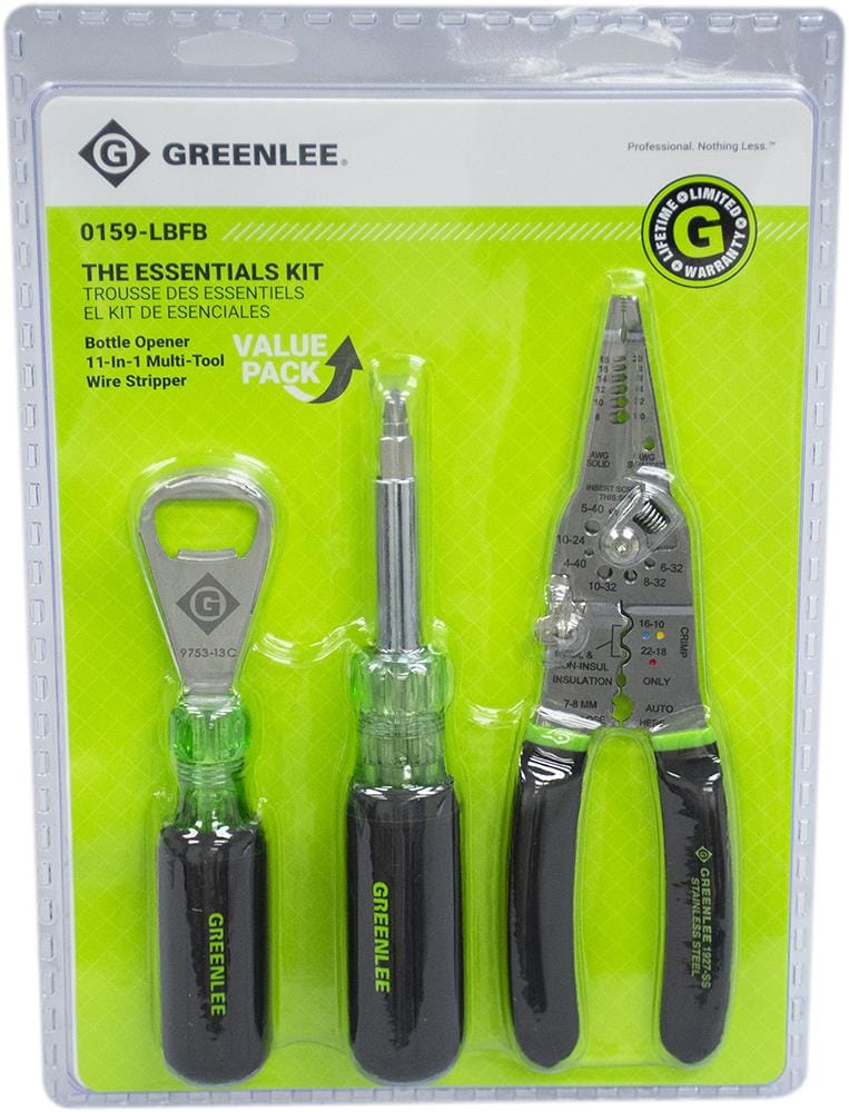 Greenlee 3-Piece Electrician's Multi-Tool Tool Kit Multi-Tool in 