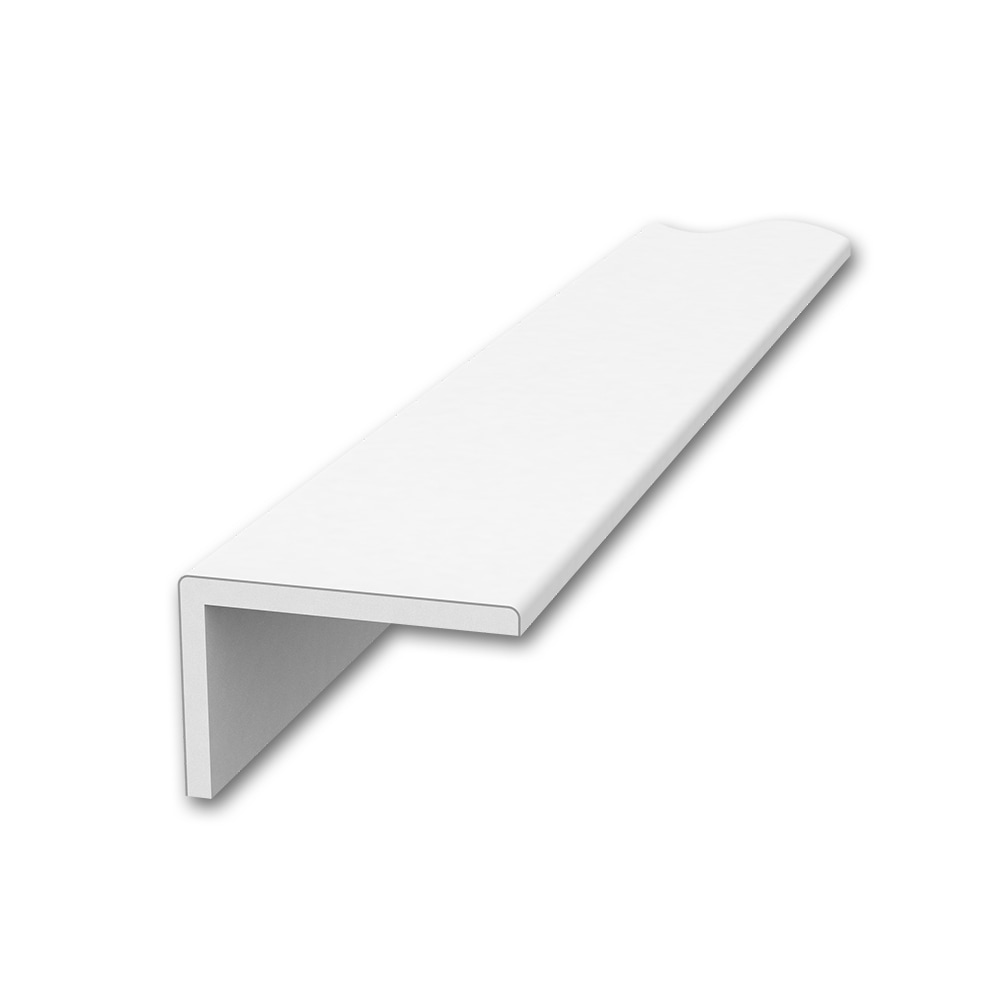 FlexStone FLXSG3296WH 3 in. x 96 in. Remodel Trim with 2 in. Lip in White