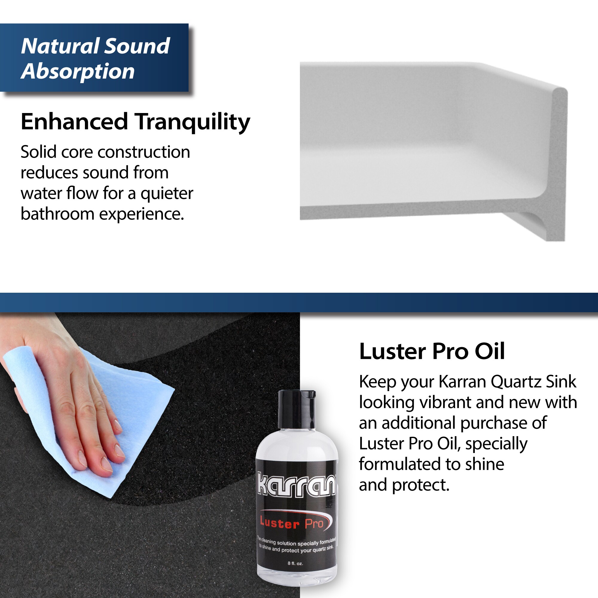 Karran SQS500PG Bath-Sink - View #7