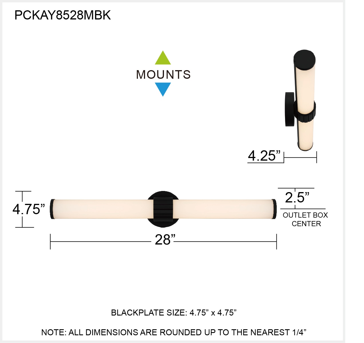 Quoizel PCKAY8528MBK b089995 - View #6