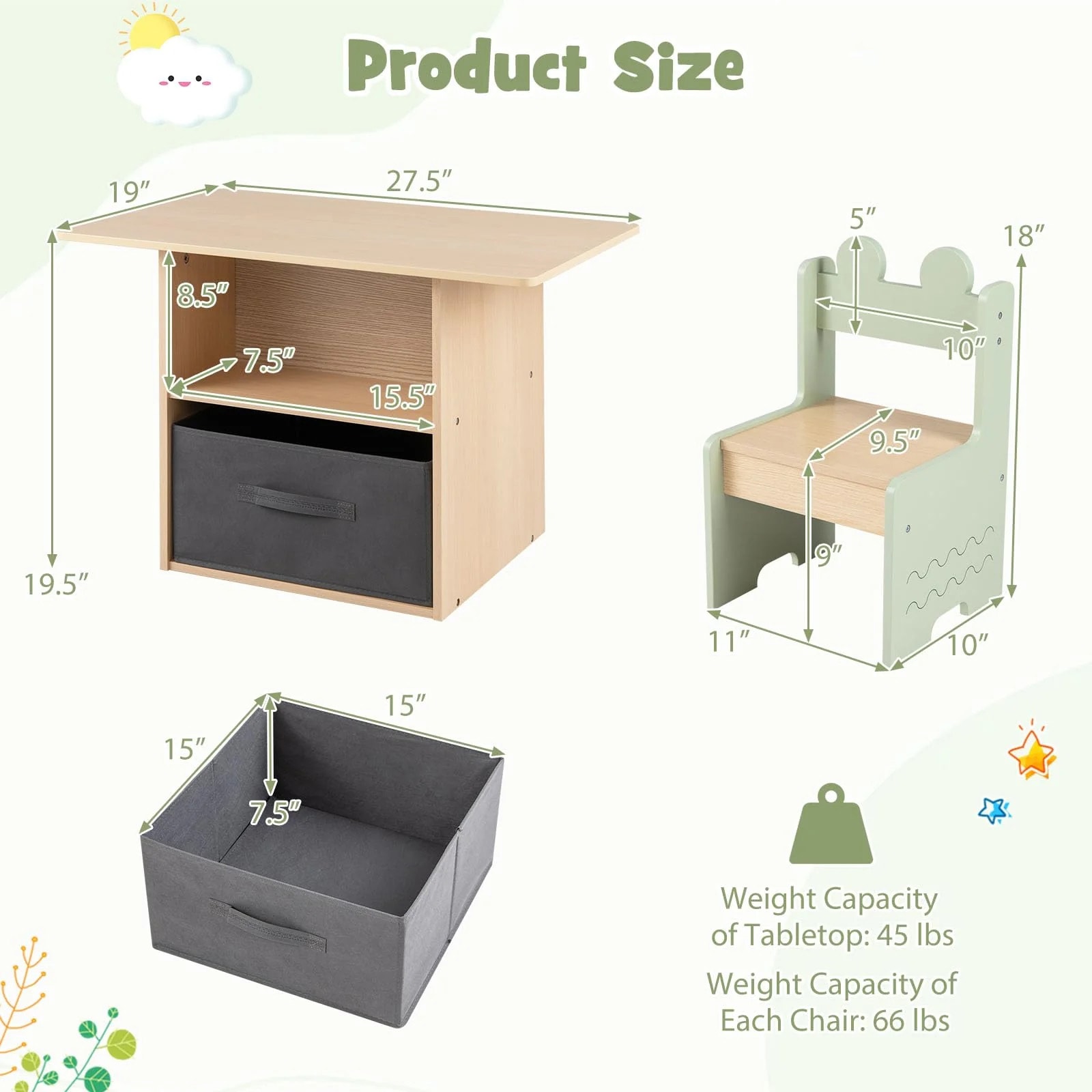 Slickblue D-CO-NG41501YH Kids-Play-Tables - View #3