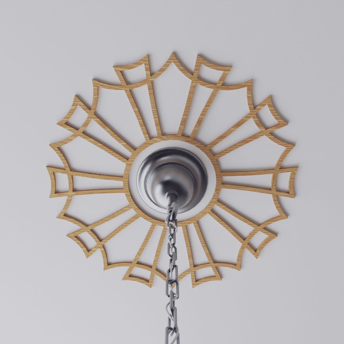 Ekena Millwork CMWP18X18X0250AURO Ceiling-Medallions - View #11