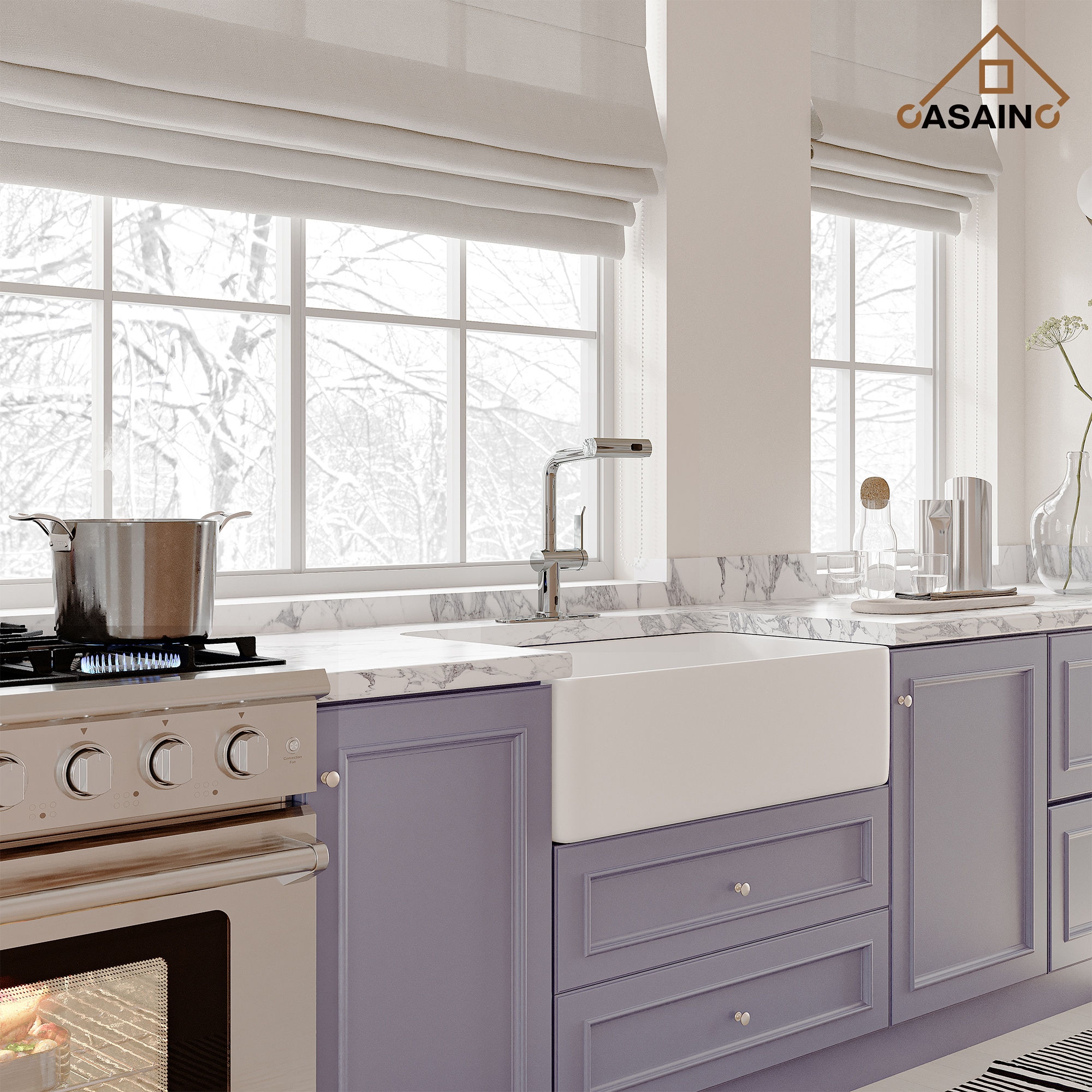 CASAINC KCLT0061CP Kitchen-Faucets - View #5