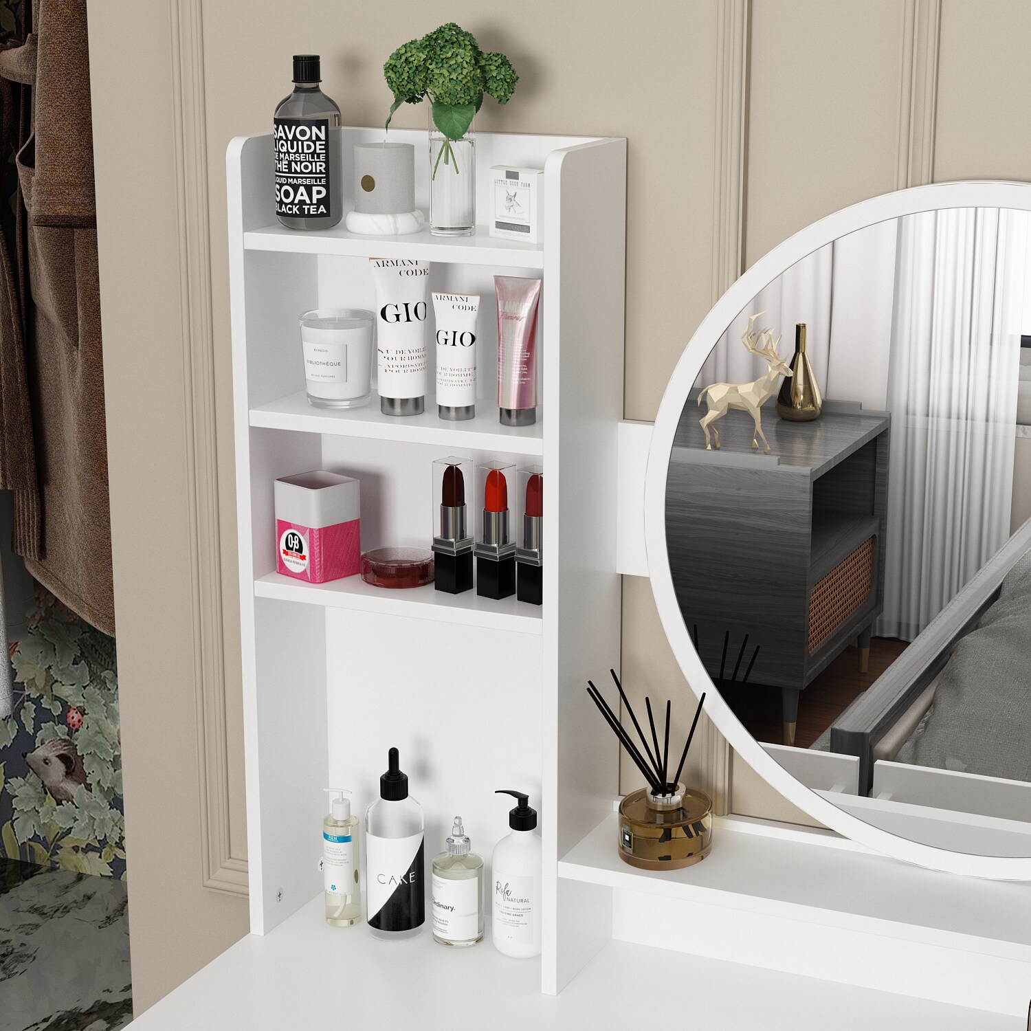 FUFU&GAGA LJY-WFJWL0095-01 Bedroom-Vanities - View #12