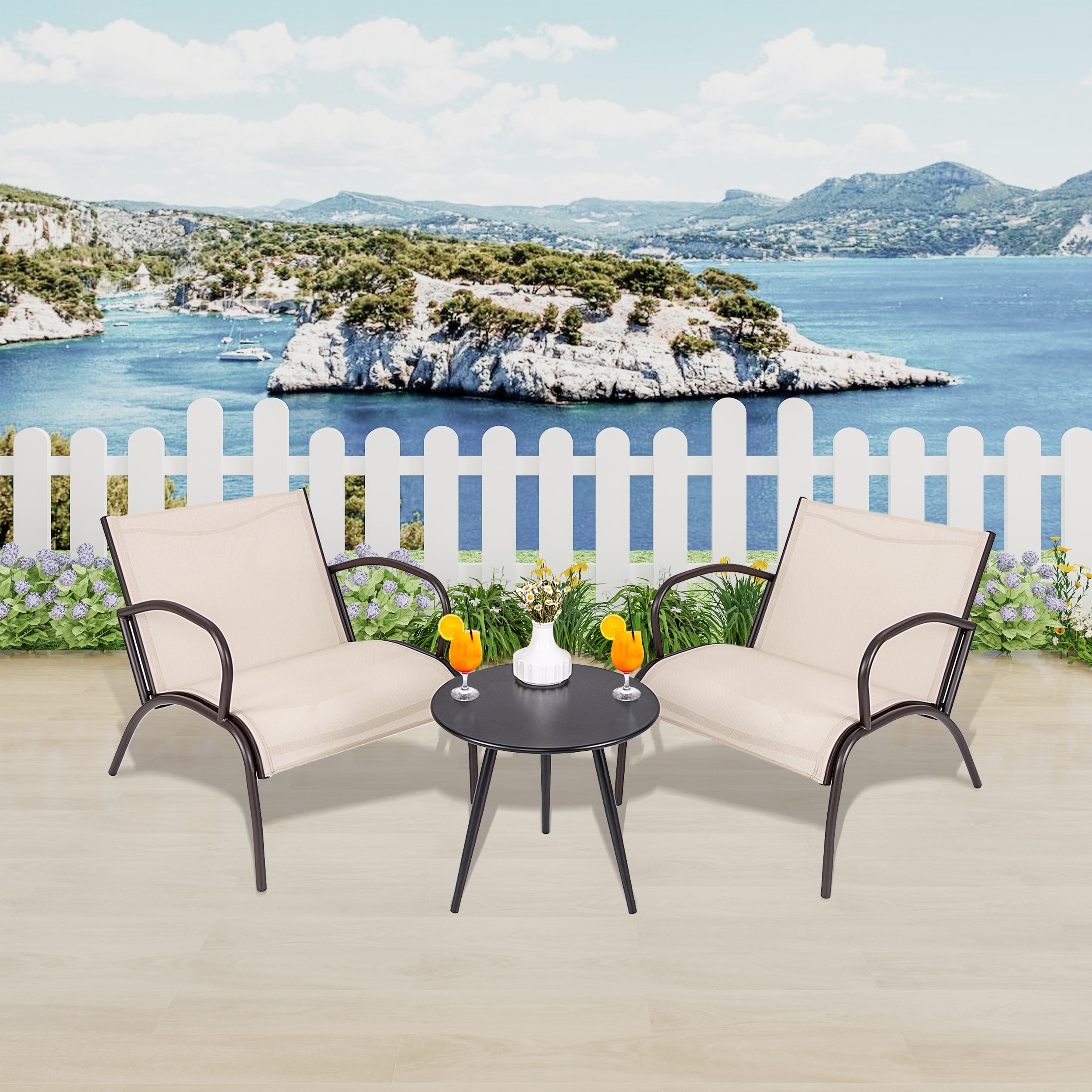 LIVIZA TDS11399CF Patio-Conversation-Sets - View #5