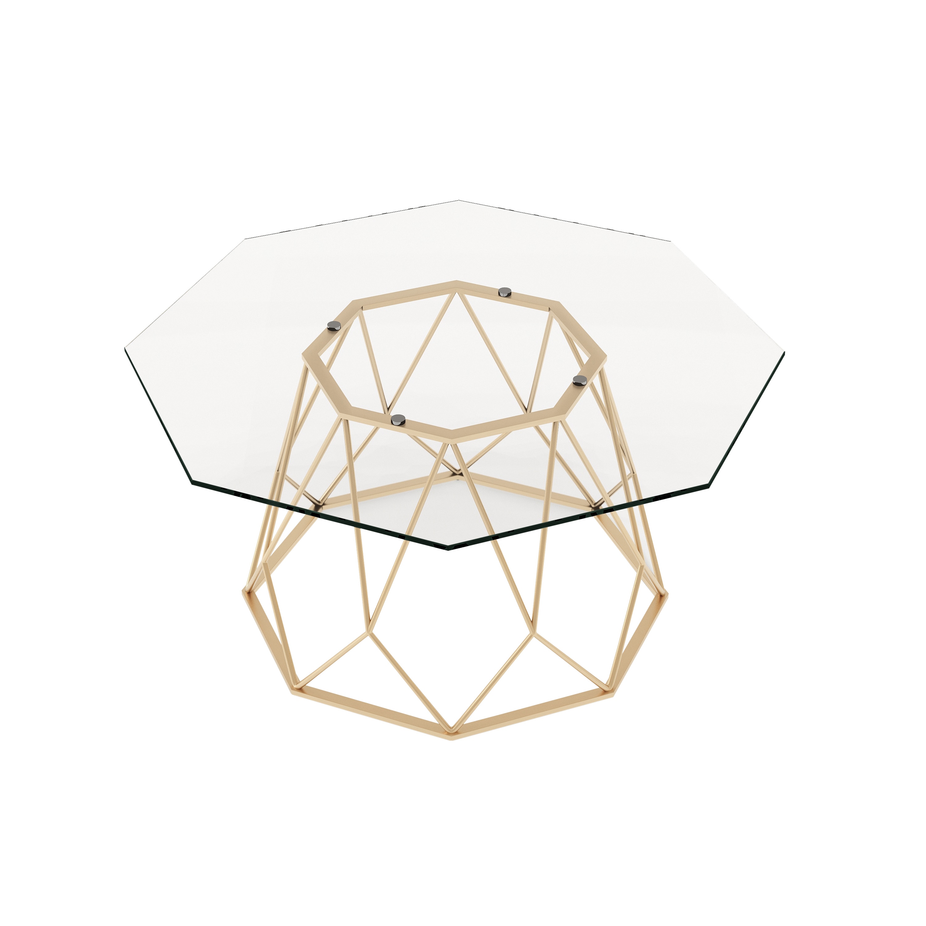 Furniture of America IDF-4374GD-C Coffee-Tables - View #3