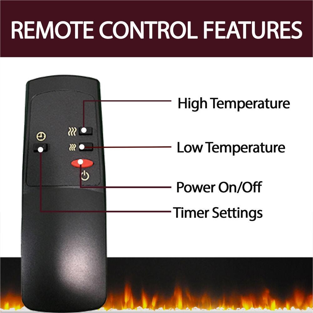 Cambridge CAM5021-2WHTLG3 Electric-Fireplaces - View #5