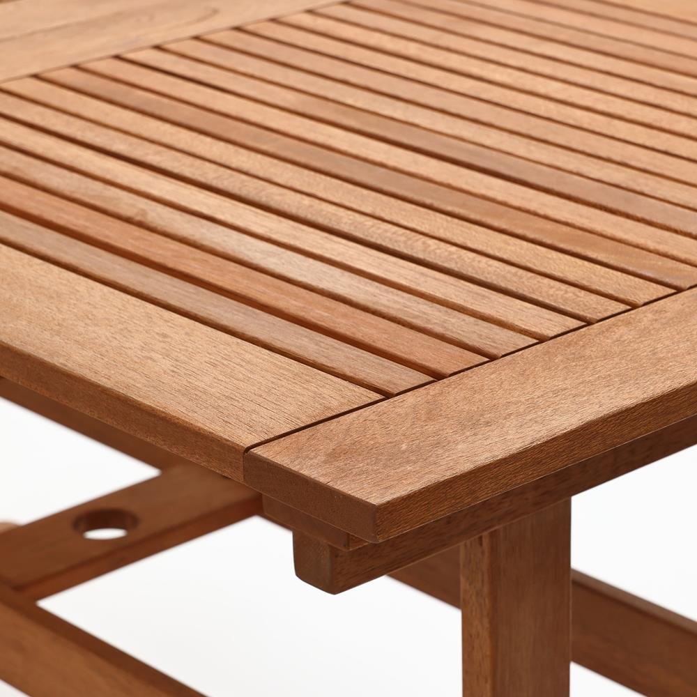 LuxenHome WHOF1908-DTBLEX Patio-Tables - View #3