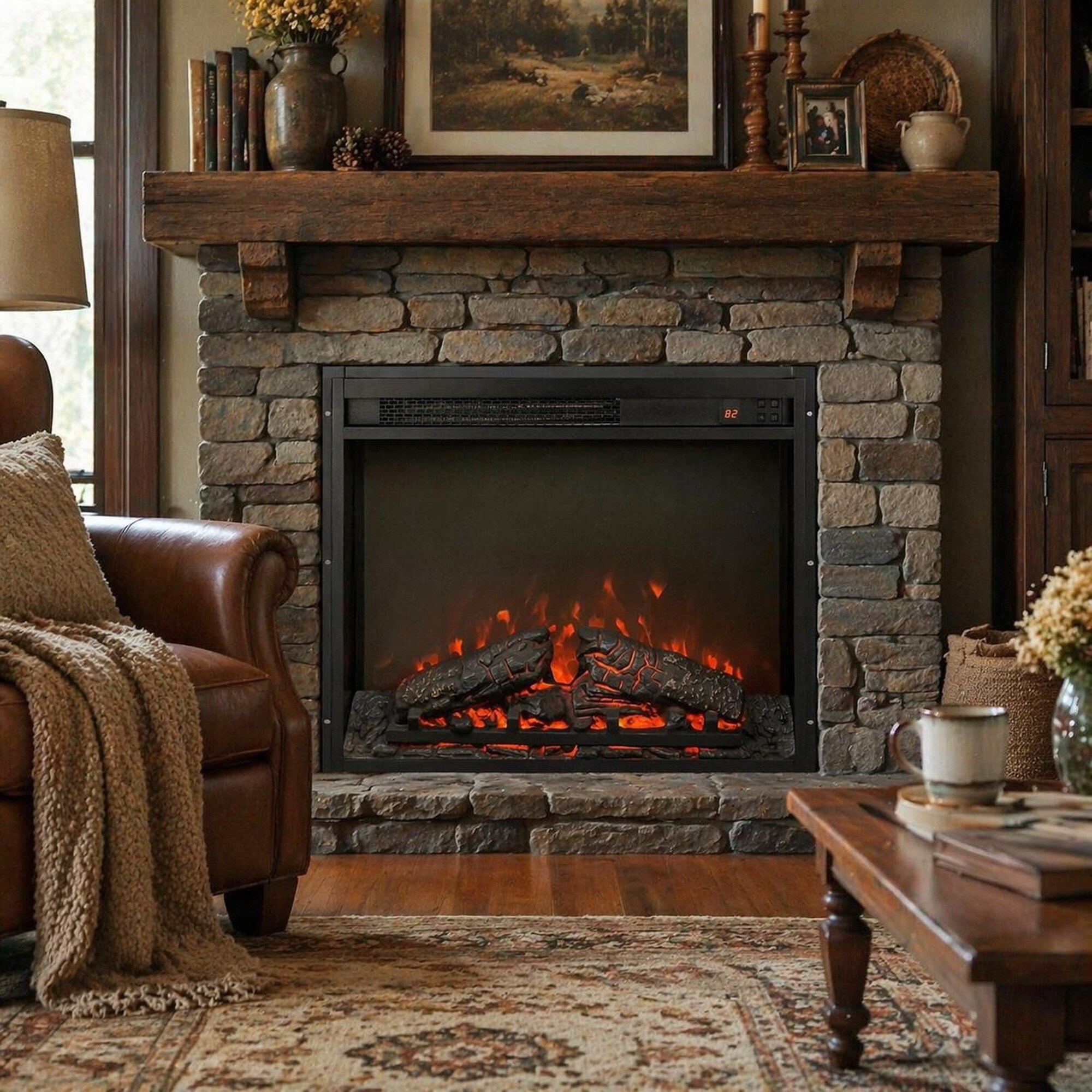 TEINIE HJJ-W1769P164927 Electric-Fireplaces - View #3