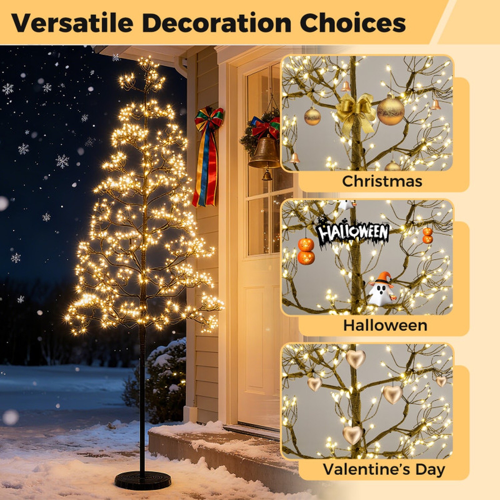 SUGIFT LW102SUGHY3155 Artificial-Christmas-Trees - View #6