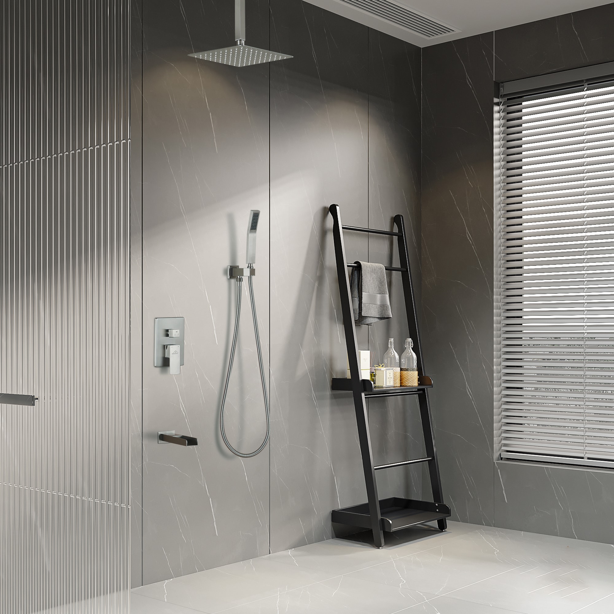 Clihome CHMS-10ORB-A3809 Showerhead-Bar-Panels - View #2