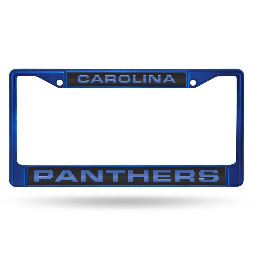 NFL License Plate Frame, Carolina Panthers