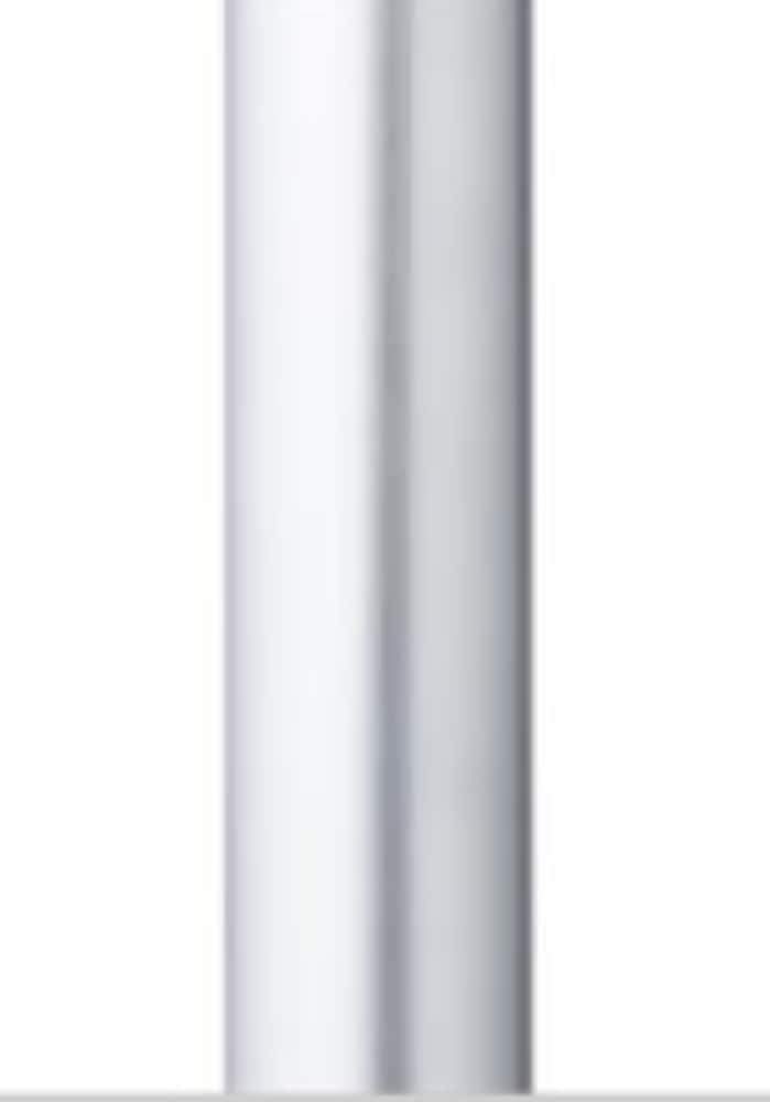 Generation Lighting POST-PBS Outdoor Posts 84.25-Inches Painted Brushed Steel Transitional Outdoor Post light