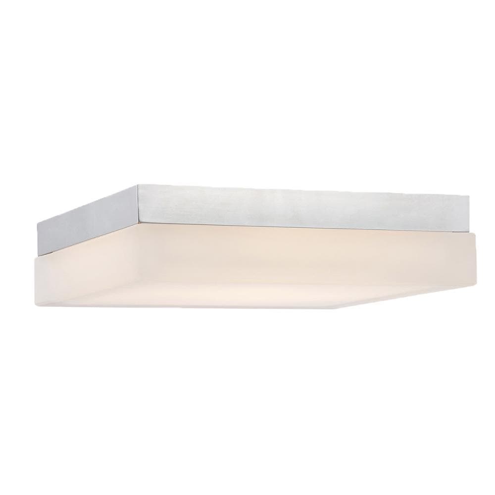 dweLED FM-4009-27-CH Dice 1-Light Chrome LED Flush Mount Light ENERGY STAR