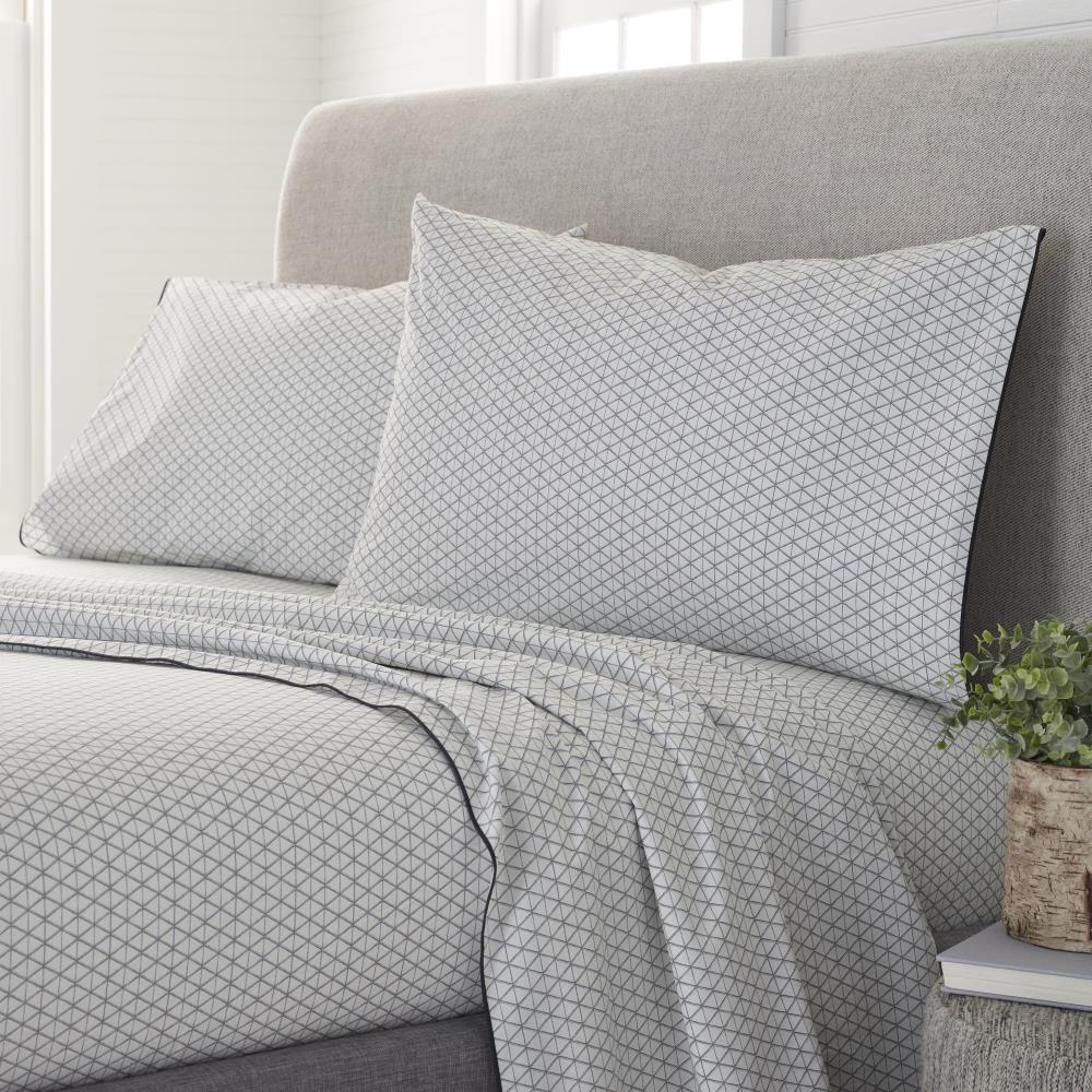WestPoint Home EcoPure Comfort Wash Bedding 3-Piece Light Gray Full/Queen  Duvet Cover Set in the Bedding Sets department at