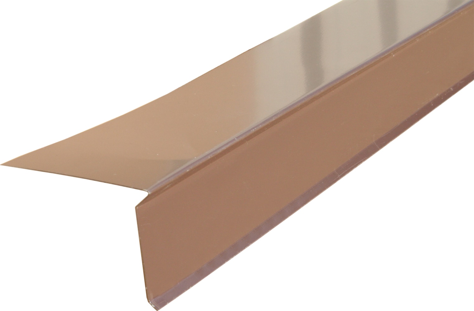 Union Corrugating BR6TSRE26WF 3.0-in x 10-ft Brown Galvanized steel Drip Edge