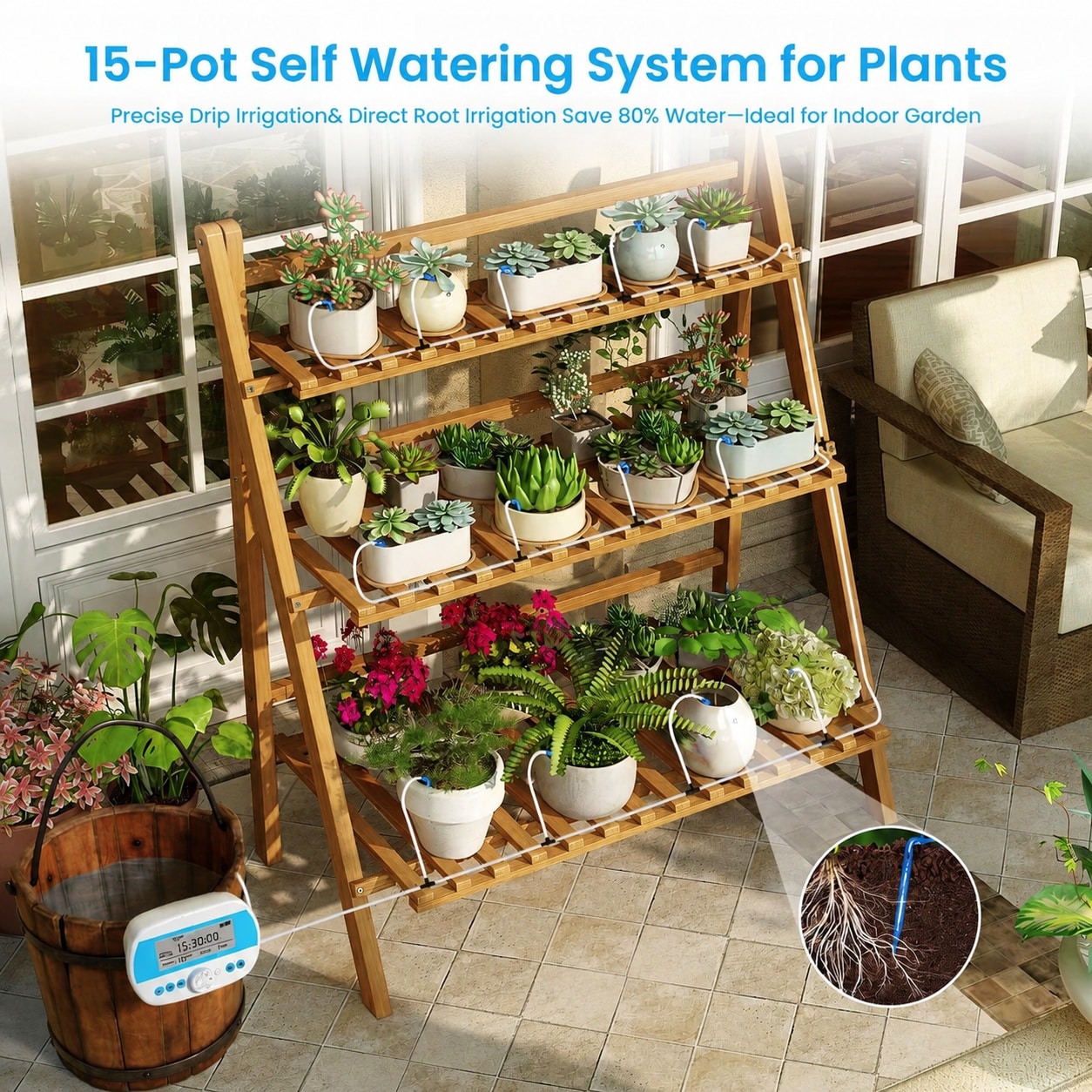 KIWDZFU LKI0810A257 Drip-Irrigation-Kits - View #3