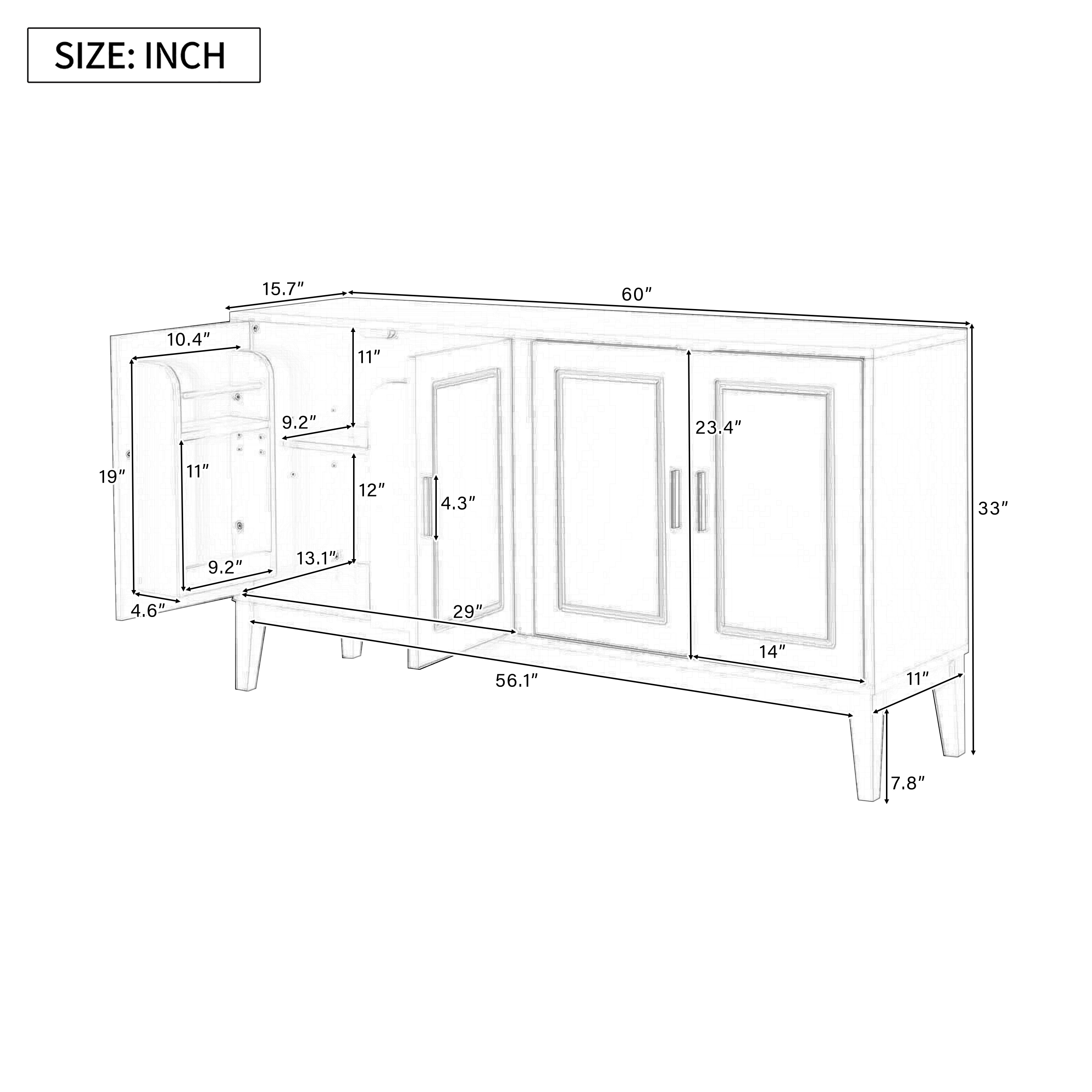 Christopher Knight Home 321463 Bathroom-Wall-Cabinets - View #13