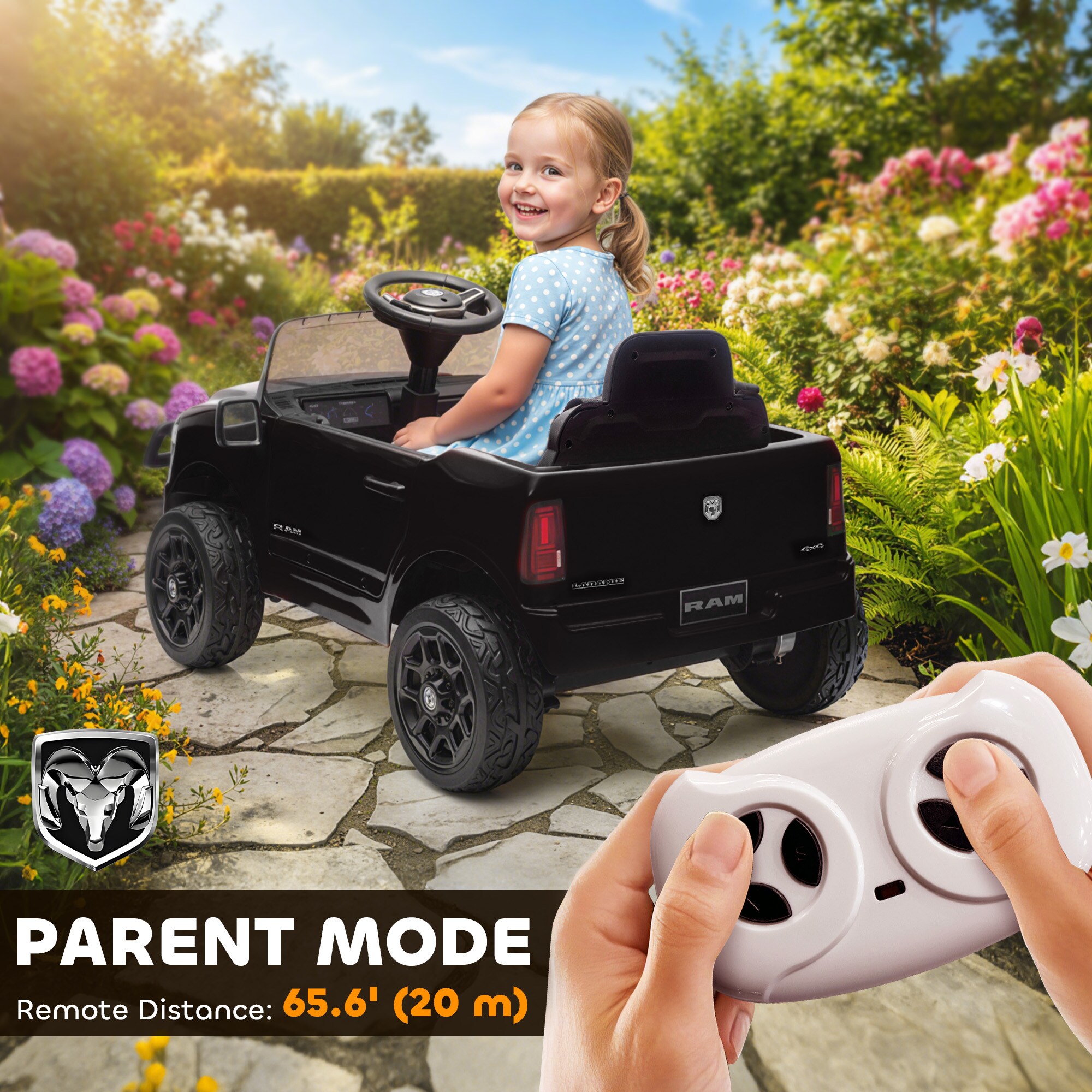 Qaba 370-456V80BK Play-Toys - View #8