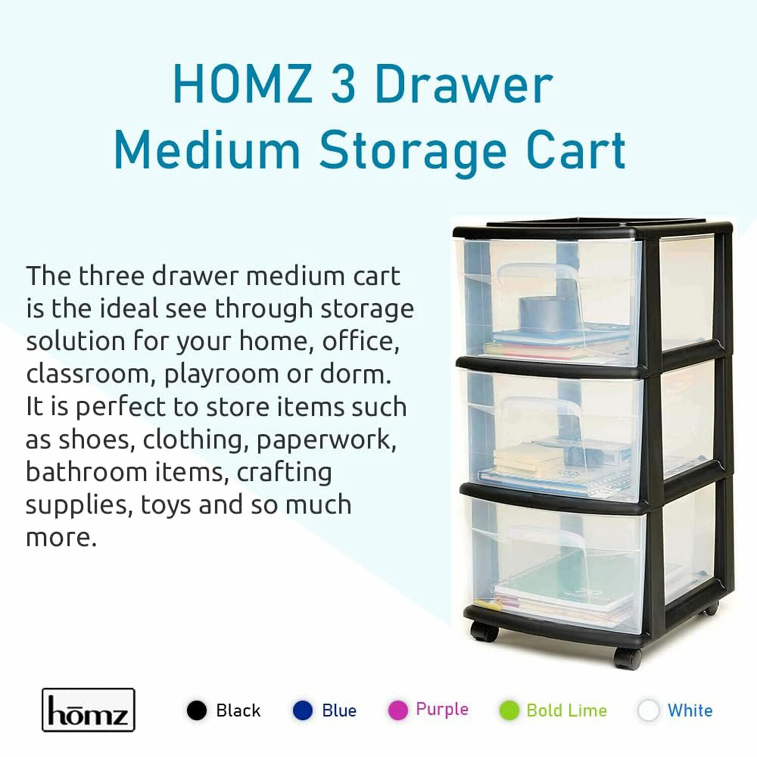 Homz Products 324376 Storage-Drawers - View #8