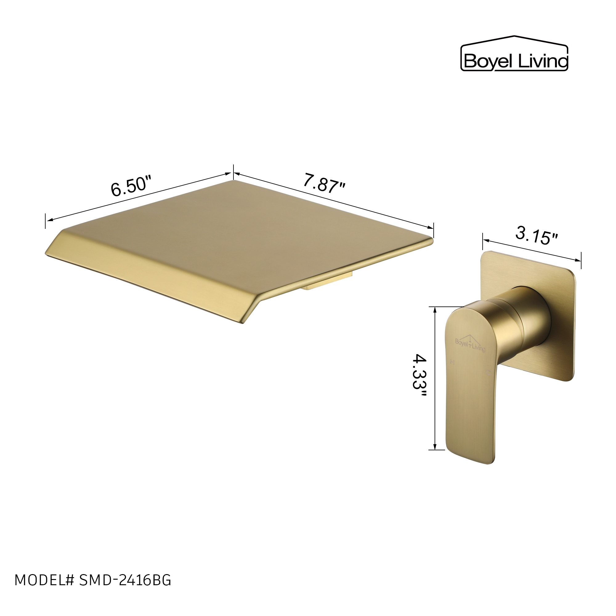 Clihome CSMD-BF24-16BG Lavatory-Faucets - View #4