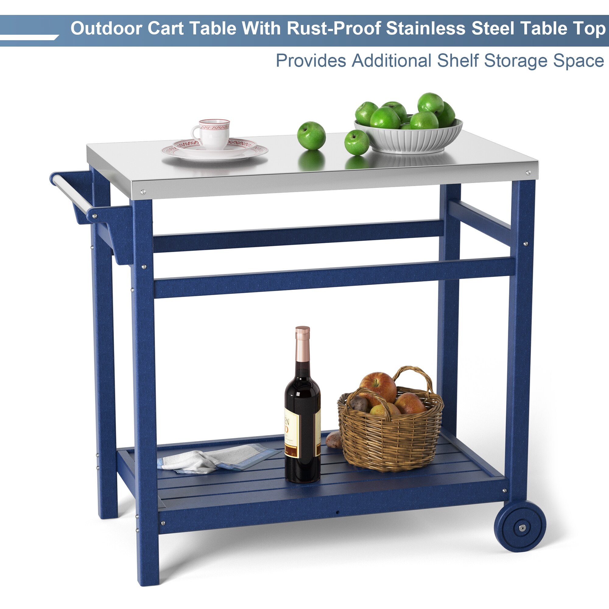 Poly furniture KC-SS01-NB Grill-Carts-Grill-Stands - View #4