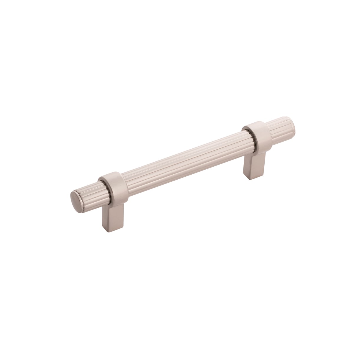 Belwith Keeler B076888-SN Sinclaire 3-3/4-in , 96mm Center to Center Satin Nickel Rectangular Bar Drawer Pull