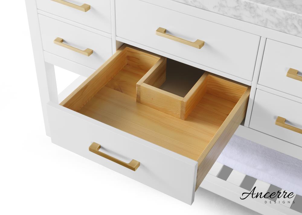 Ancerre Designs VTSELIZABETH48WCWGD Bath-Vanity-Combo - View #11