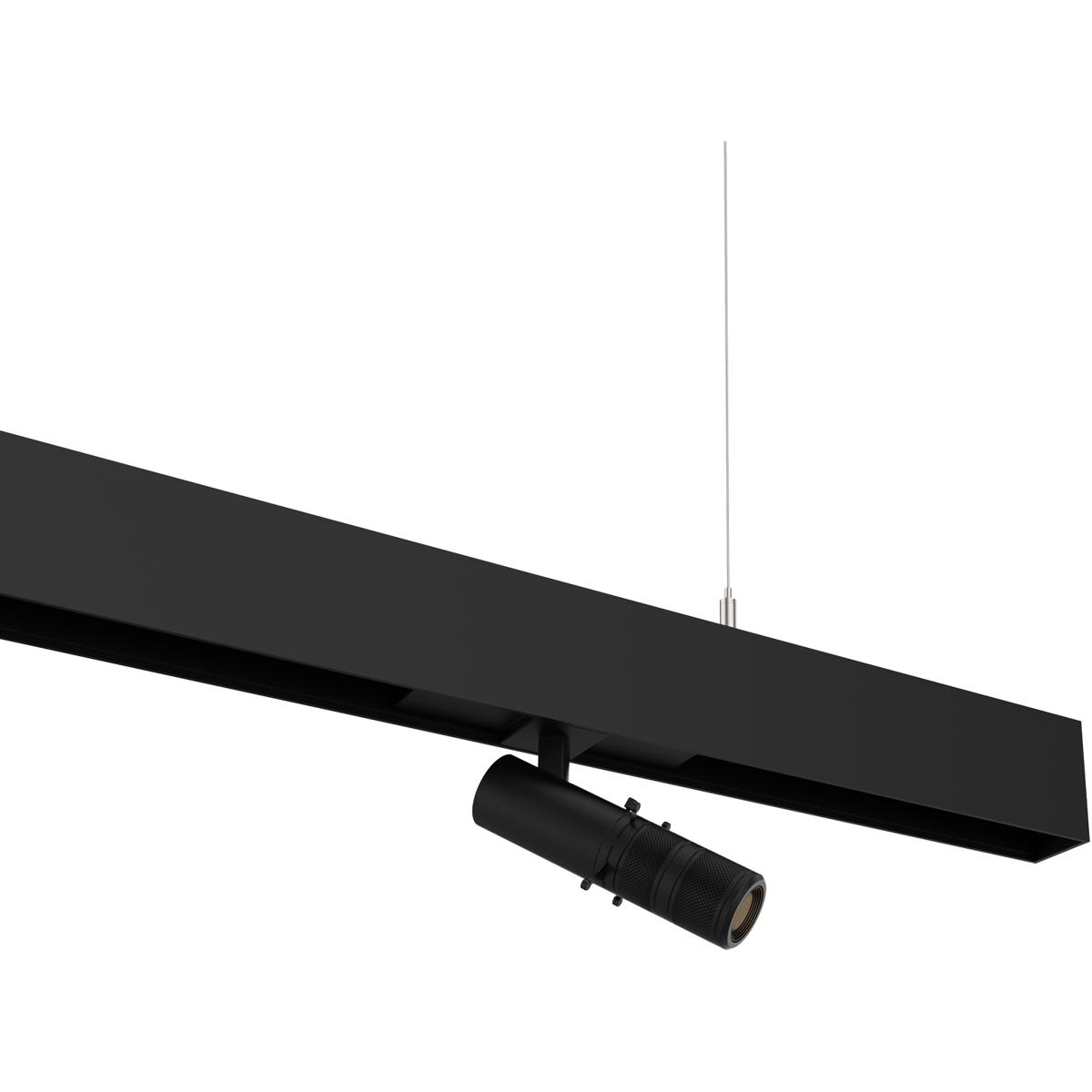 WAC Lighting 2632728 S2SP-1-930BK Ventrix 1 Light 48 Black Track Fixtures Ceiling Light