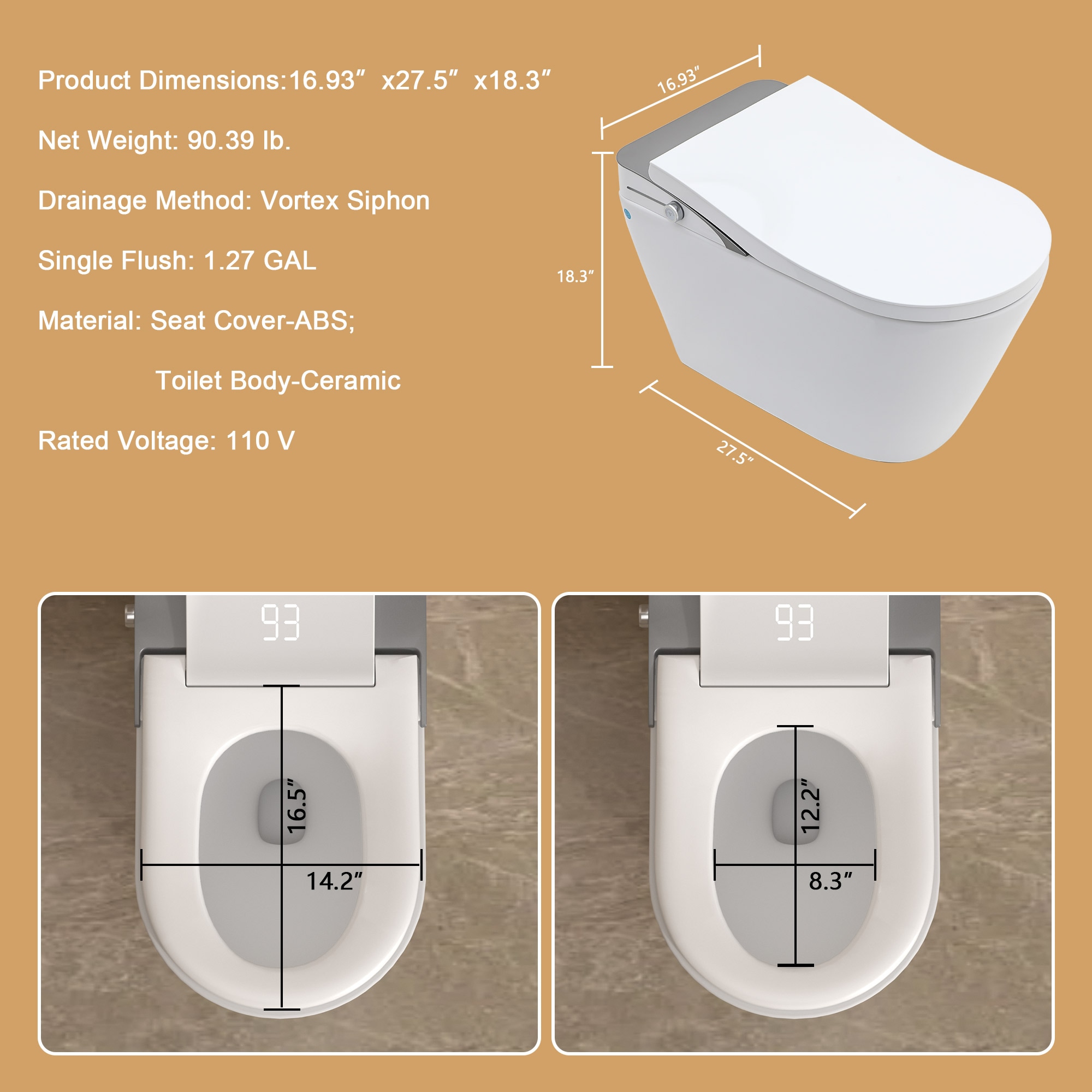 Lordear L-ZNMTK1GPAPR2401 toilets - View #7