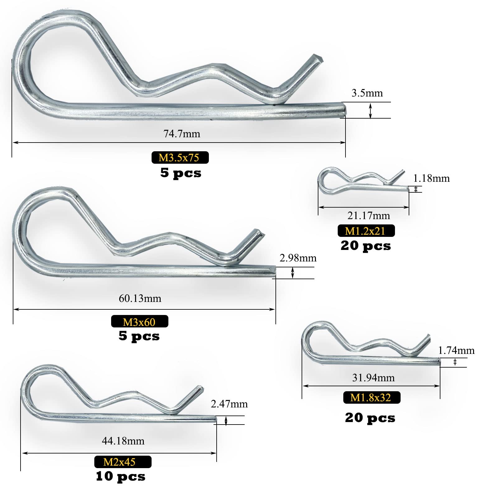 KHKFY LKH0817H117 Pins-Clips - View #2