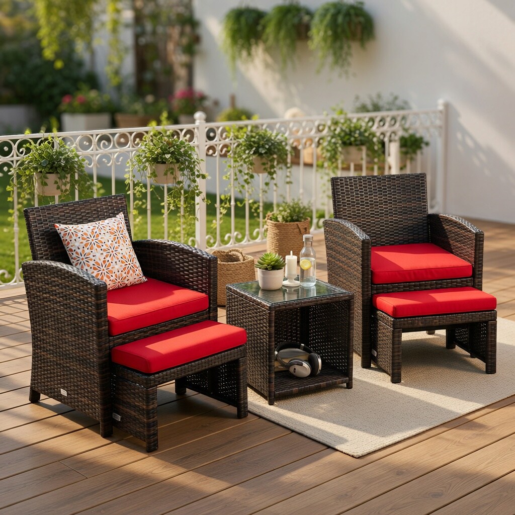Choco Moon WYC-WQ47063-LS Patio-Conversation-Sets - View #6