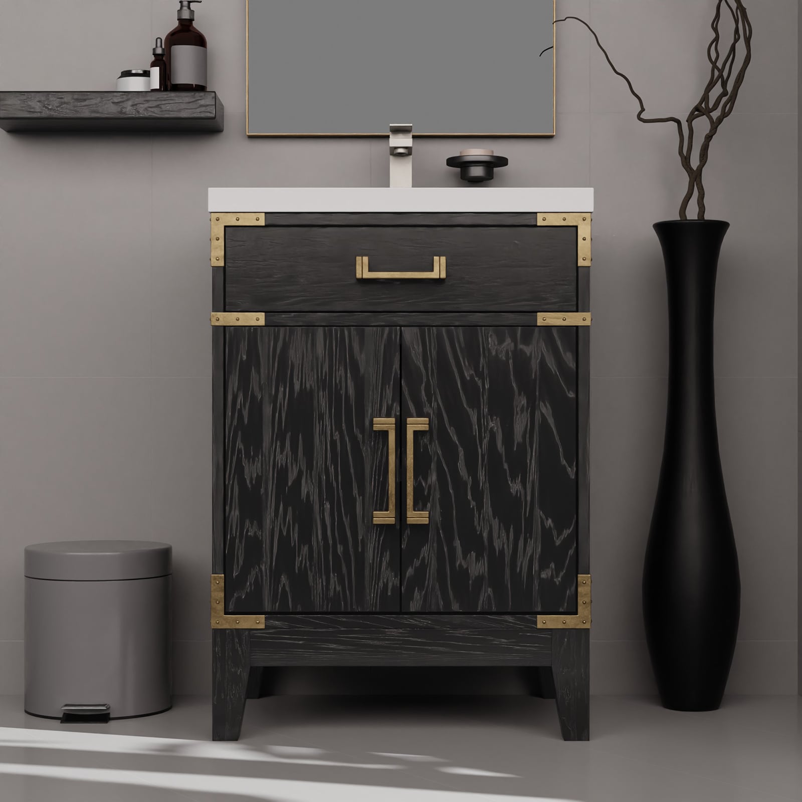 Lexora LVW24SJ500 Bath-Vanity-Combo - View #10