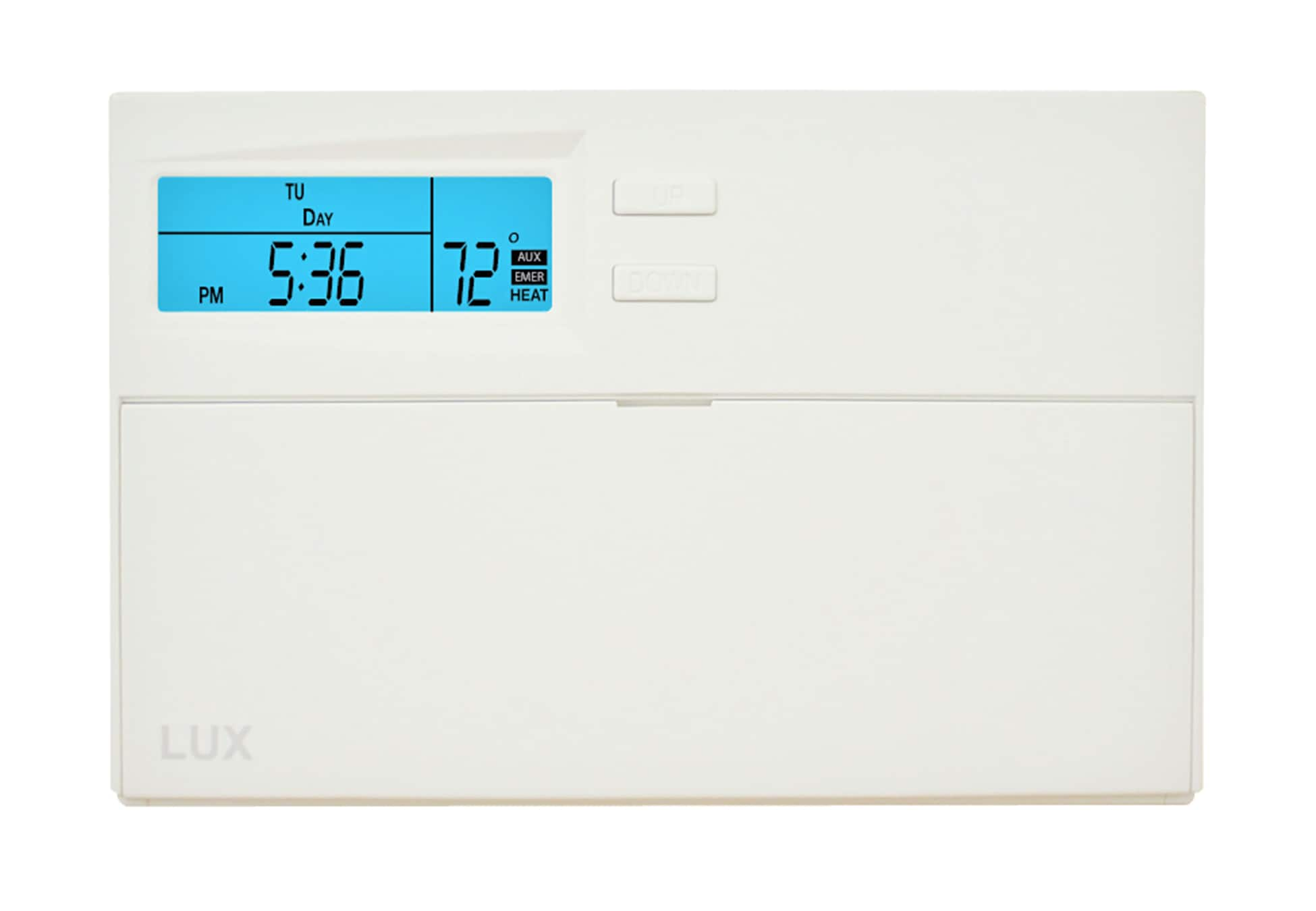 Lux Programmable Thermostat Rectangle at Lowes.com