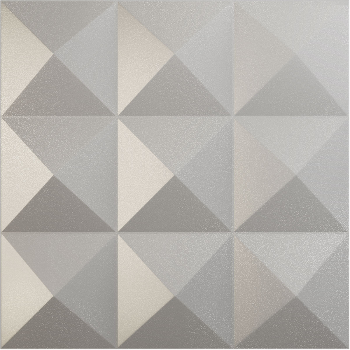 Ekena Millwork WP12X12BEASV-CASE-12 11-7/8-in x 11-7/8-in Embossed Paintable/Stainable Silver PVC Wall Panel ( 12 -Pack, Covers 11.76-sq ft )