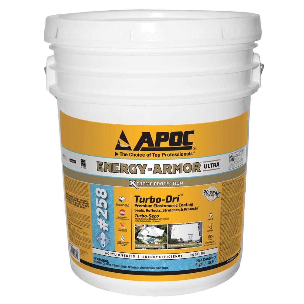 ArmorRoof Liquid Rubber Roof Coating 2.5 Gal ArmorPoxy