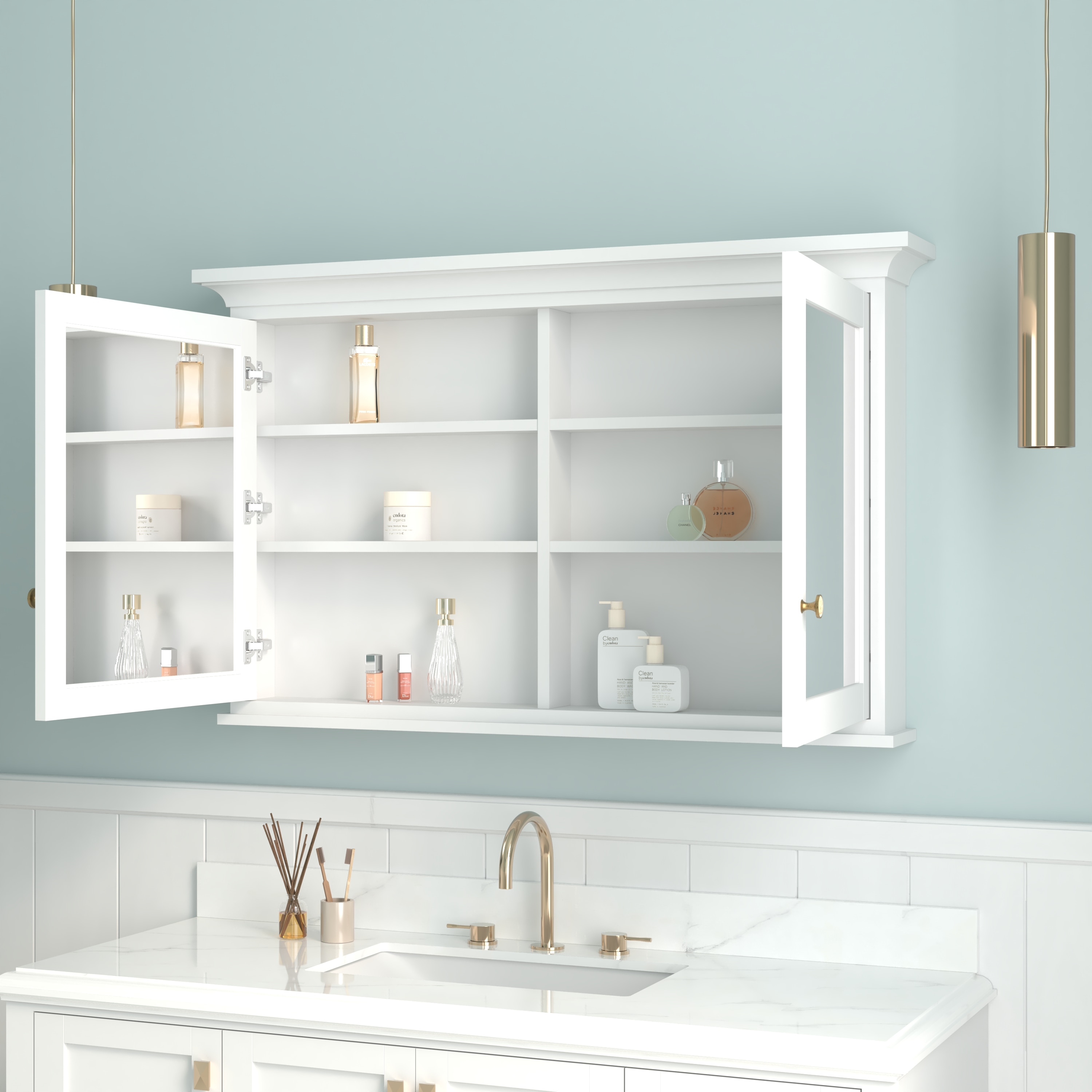 Forclover HE-JG9548 Bathroom-Medicine-Cabinets - View #3